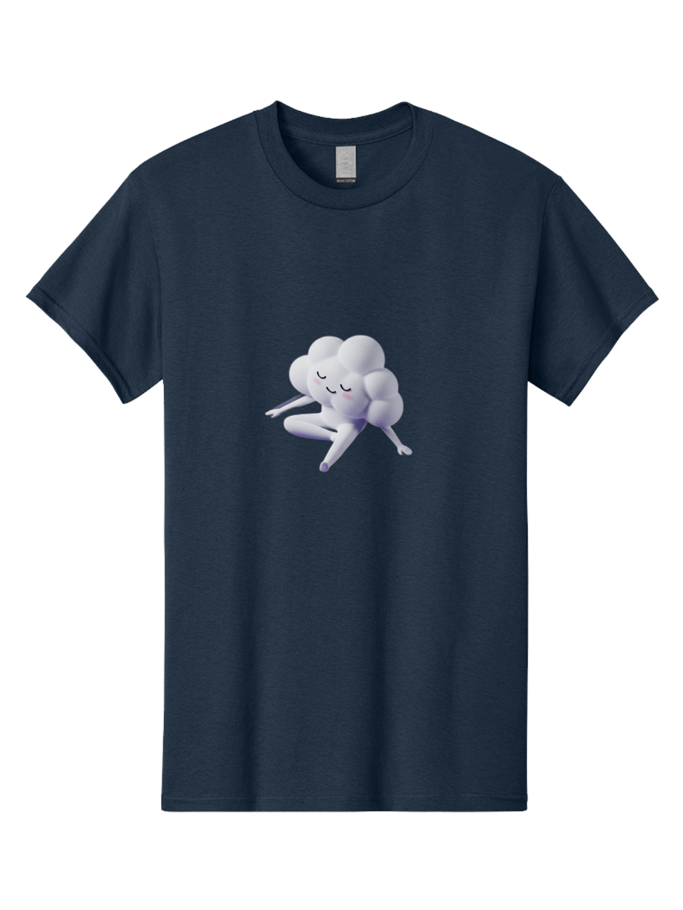 Cloud-Emoji-Meditating Men'S Graphic Tee, 100% Cotton, Comfortable Casual Summer Wear, Machine Washable, Vintage Camera, Old Camera, Antique Camera, Black Camera, Classic Photography, Photography Equipment, Nostalgic Device, Film Camera, Bah762