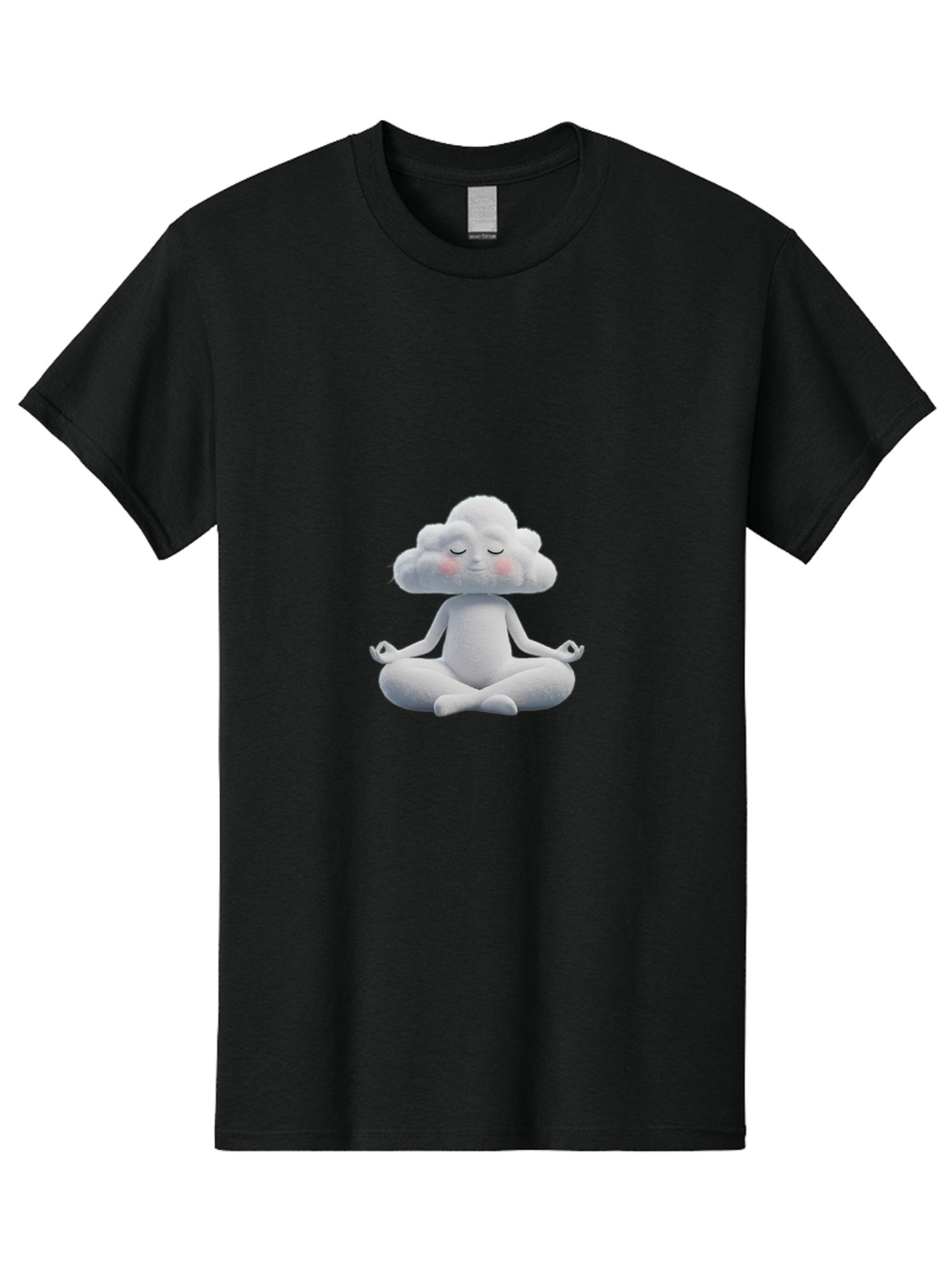 Cloud-Person-Meditating Men'S Graphic Tee, 100% Cotton, Comfortable Casual Summer Wear, Machine Washable, Vintage Camera, Old Camera, Antique Camera, Black Camera, Classic Photography, Photography Equipment, Nostalgic Device, Film Camera, Bah764