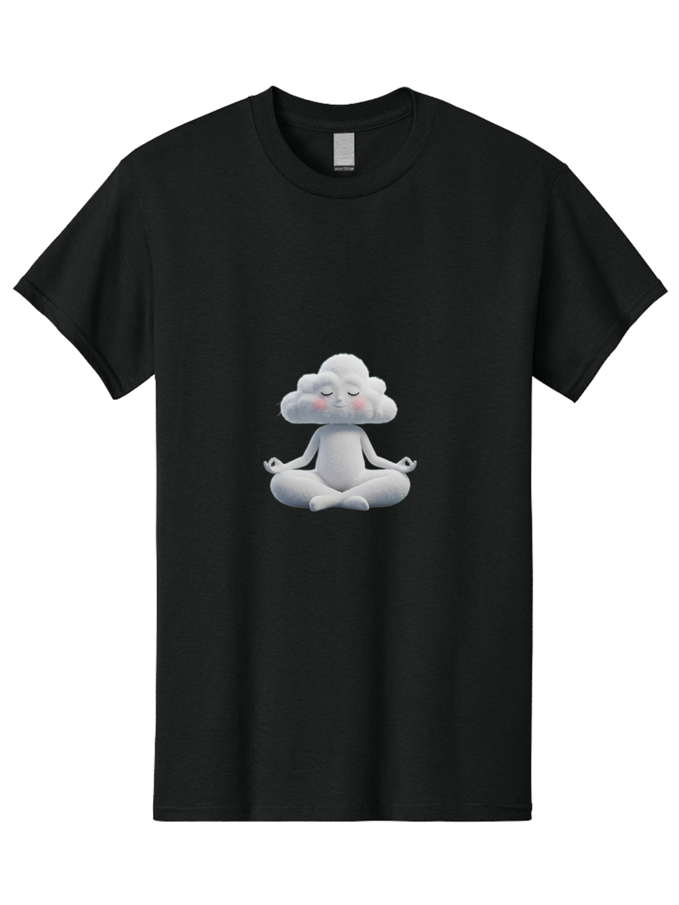 Cloud-Person-Meditating Men'S Graphic Tee, 100% Cotton, Comfortable Casual Summer Wear, Machine Washable, Vintage Camera, Old Camera, Antique Camera, Black Camera, Classic Photography, Photography Equipment, Nostalgic Device, Film Camera, Bah764