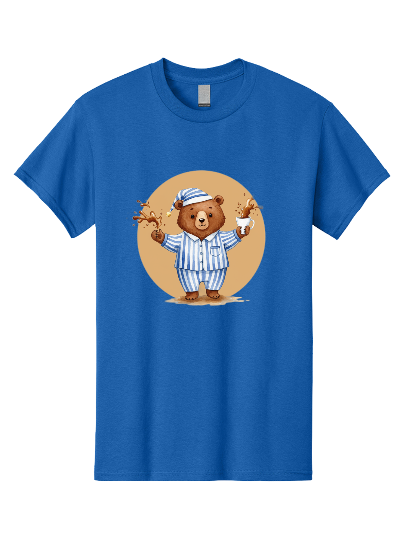 Coffee-Spilling-Bear Men'S Graphic Tee, 100% Cotton, Comfortable Casual Summer Wear, Machine Washable, Vintage Camera, Old Camera, Antique Camera, Black Camera, Classic Photography, Photography Equipment, Nostalgic Device, Film Camera, Bah770