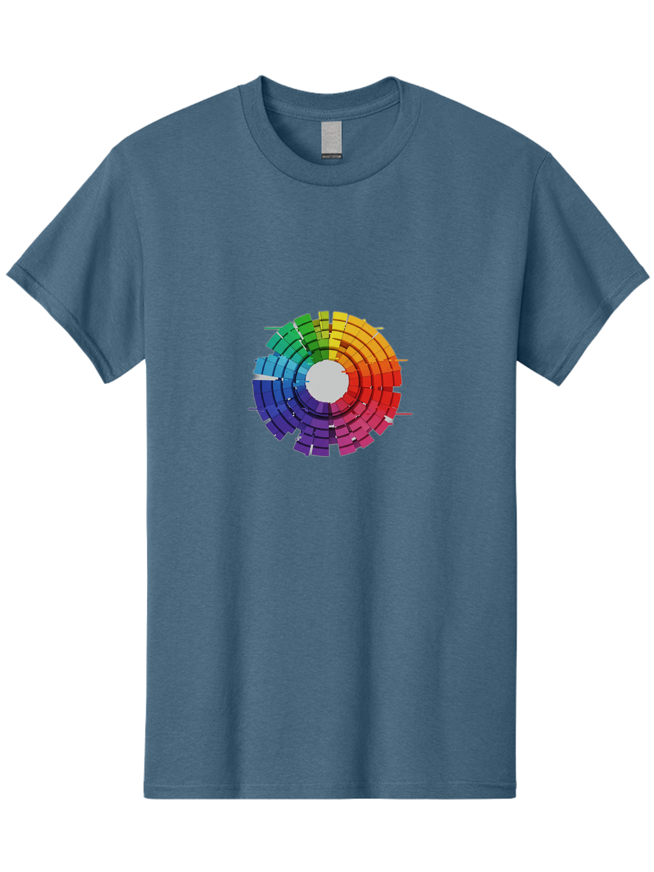 Color-Wheel Men'S Graphic Tee, 100% Cotton, Comfortable Casual Summer Wear, Machine Washable, Vintage Camera, Old Camera, Antique Camera, Black Camera, Classic Photography, Photography Equipment, Nostalgic Device, Film Camera, Camera Art Bah772