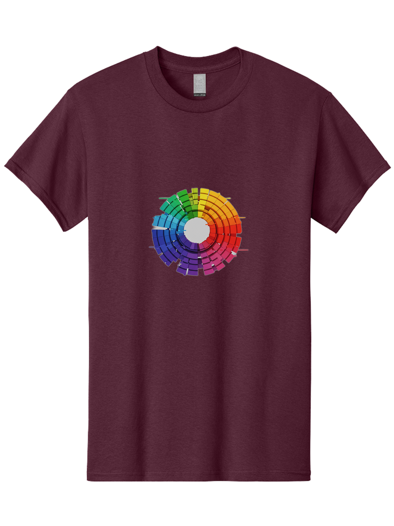 Color-Wheel Men'S Graphic Tee, 100% Cotton, Comfortable Casual Summer Wear, Machine Washable, Vintage Camera, Old Camera, Antique Camera, Black Camera, Classic Photography, Photography Equipment, Nostalgic Device, Film Camera, Camera Art Bah772