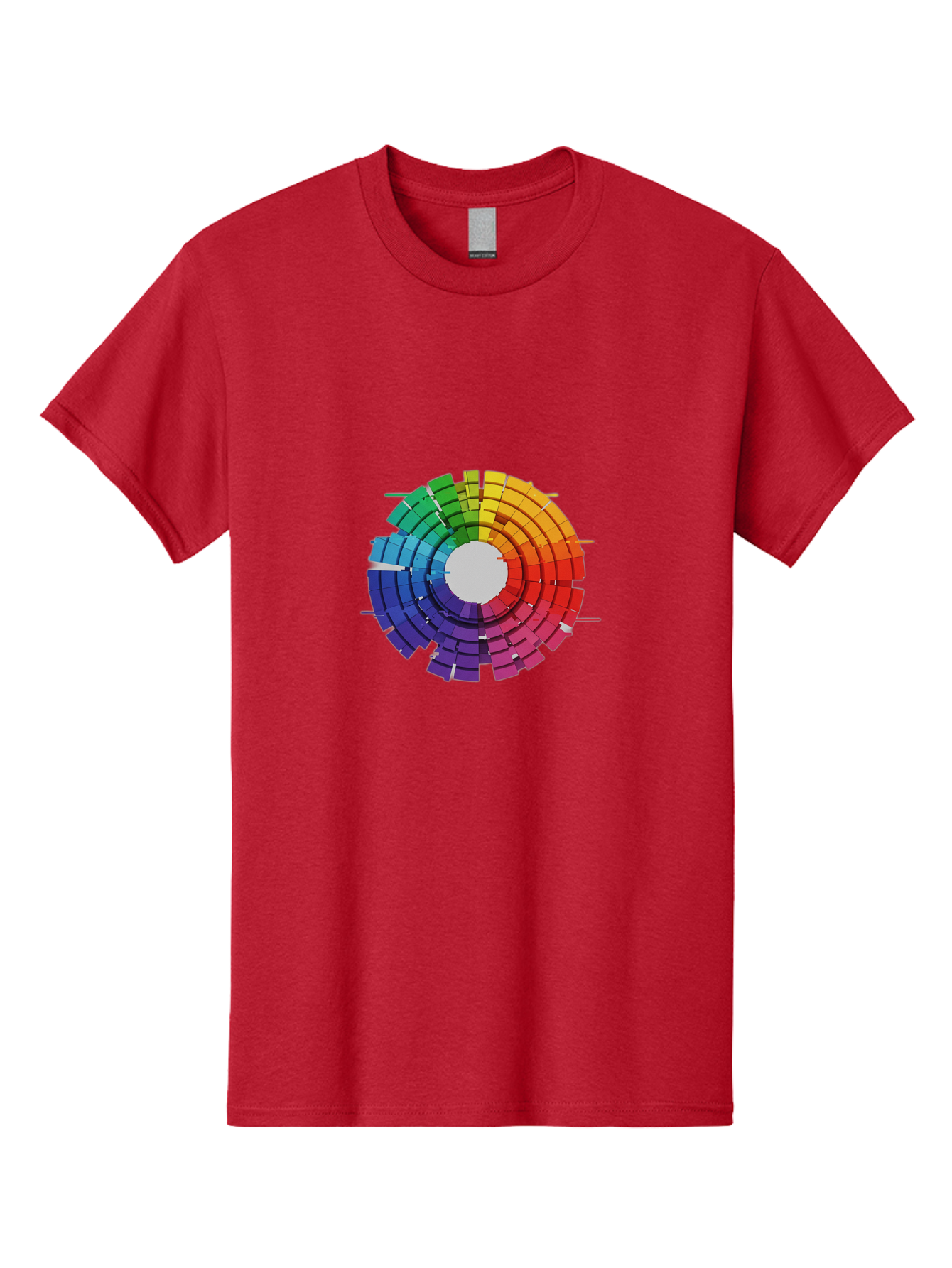 Color-Wheel Men'S Graphic Tee, 100% Cotton, Comfortable Casual Summer Wear, Machine Washable, Vintage Camera, Old Camera, Antique Camera, Black Camera, Classic Photography, Photography Equipment, Nostalgic Device, Film Camera, Camera Art Bah772