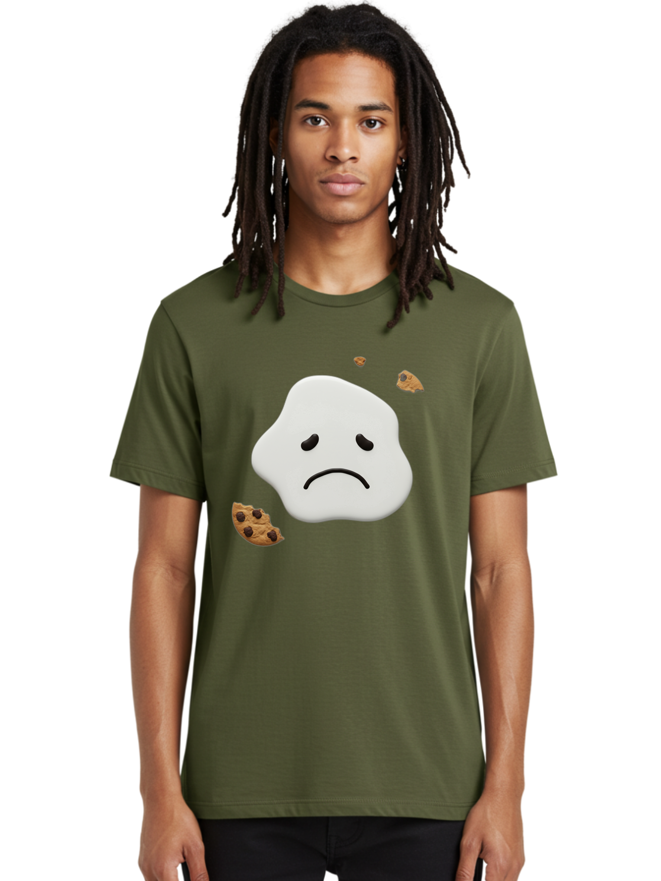 Cookie-Dough Men'S Graphic Tee, 100% Cotton, Comfortable Casual Summer Wear, Machine Washable, Vintage Camera, Old Camera, Antique Camera, Black Camera, Classic Photography, Photography Equipment, Nostalgic Device, Film Camera, Camera Art Bah779