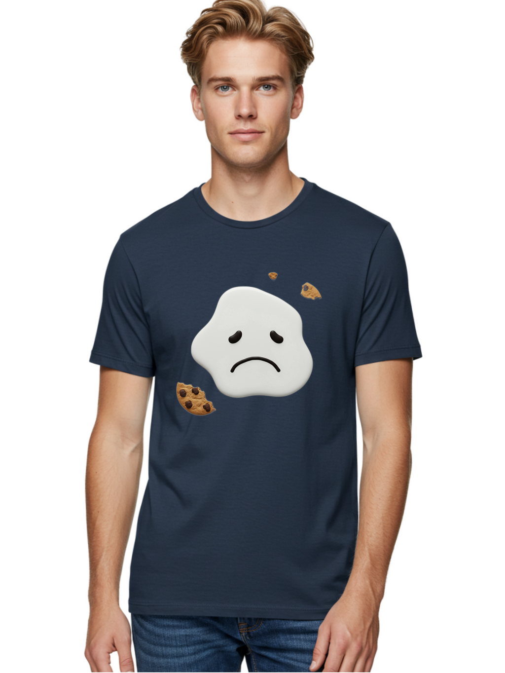 Cookie-Dough Men'S Graphic Tee, 100% Cotton, Comfortable Casual Summer Wear, Machine Washable, Vintage Camera, Old Camera, Antique Camera, Black Camera, Classic Photography, Photography Equipment, Nostalgic Device, Film Camera, Camera Art Bah779