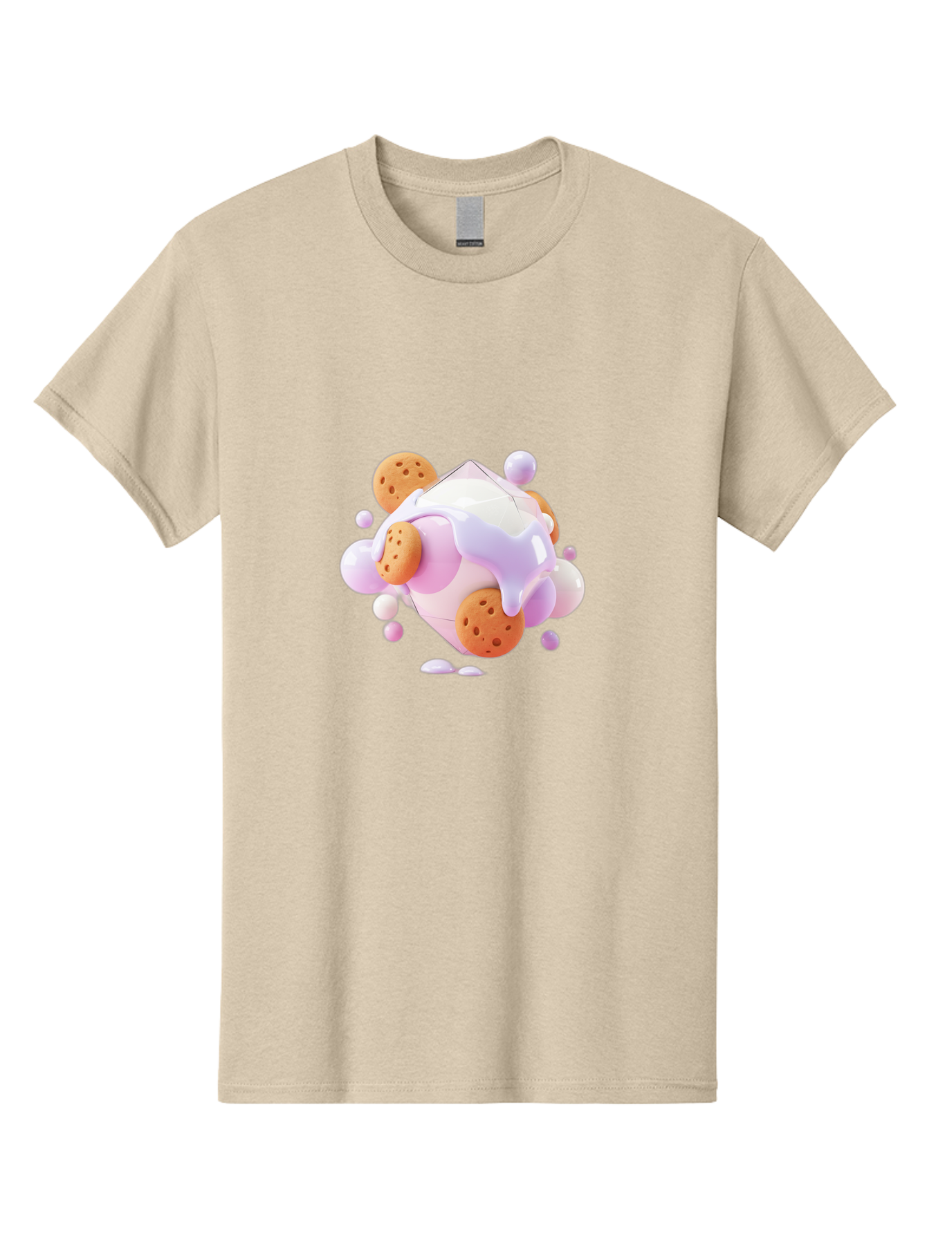 Cookie-Ice-Cream Men'S Graphic Tee, 100% Cotton, Comfortable Casual Summer Wear, Machine Washable, Vintage Camera, Old Camera, Antique Camera, Black Camera, Classic Photography, Photography Equipment, Nostalgic Device, Film Camera, Camera Art Bah780
