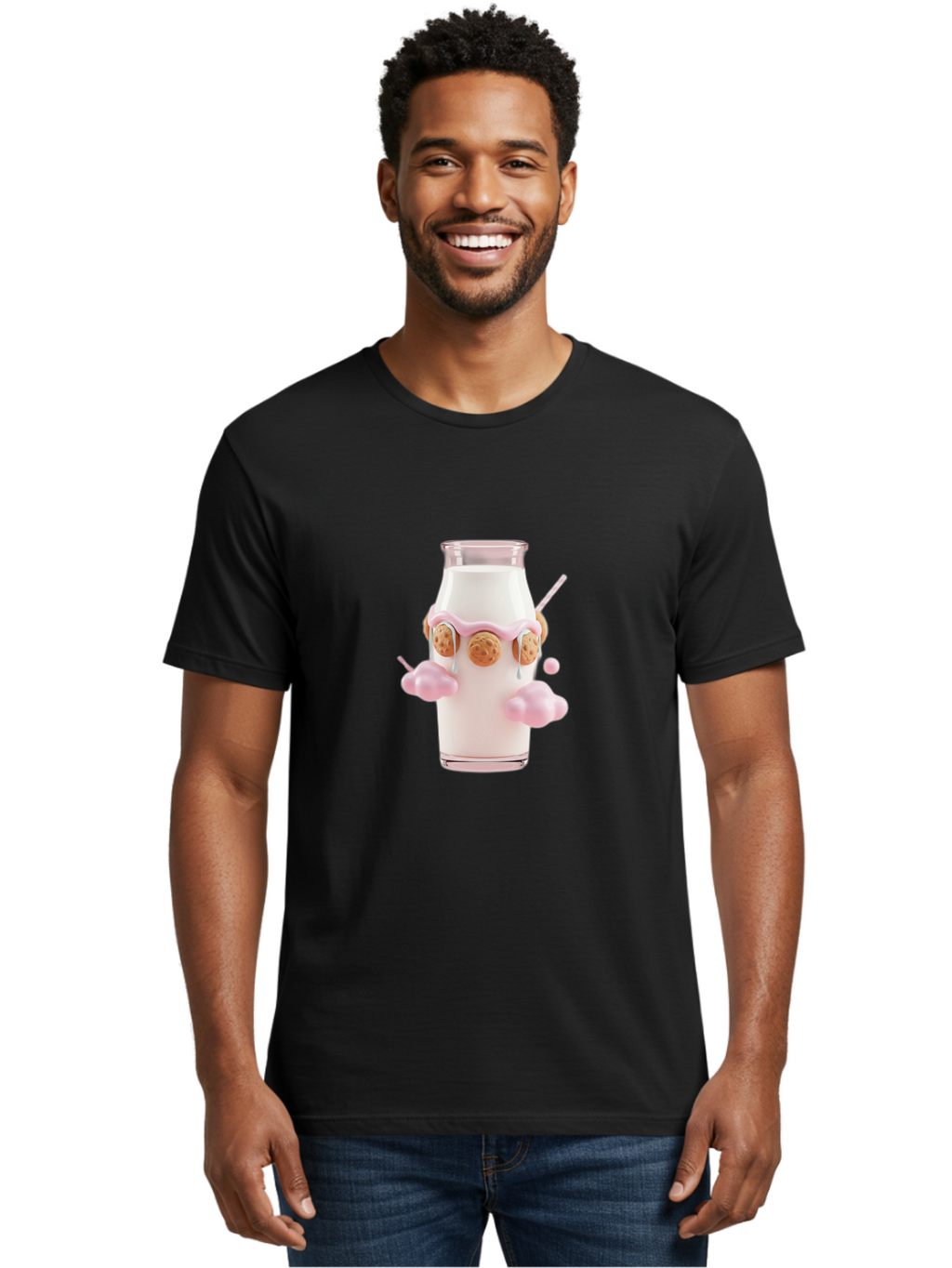 Cookie-Milk Men'S Graphic Tee, 100% Cotton, Comfortable Casual Summer Wear, Machine Washable, Vintage Camera, Old Camera, Antique Camera, Black Camera, Classic Photography, Photography Equipment, Nostalgic Device, Film Camera, Camera Art Bah781