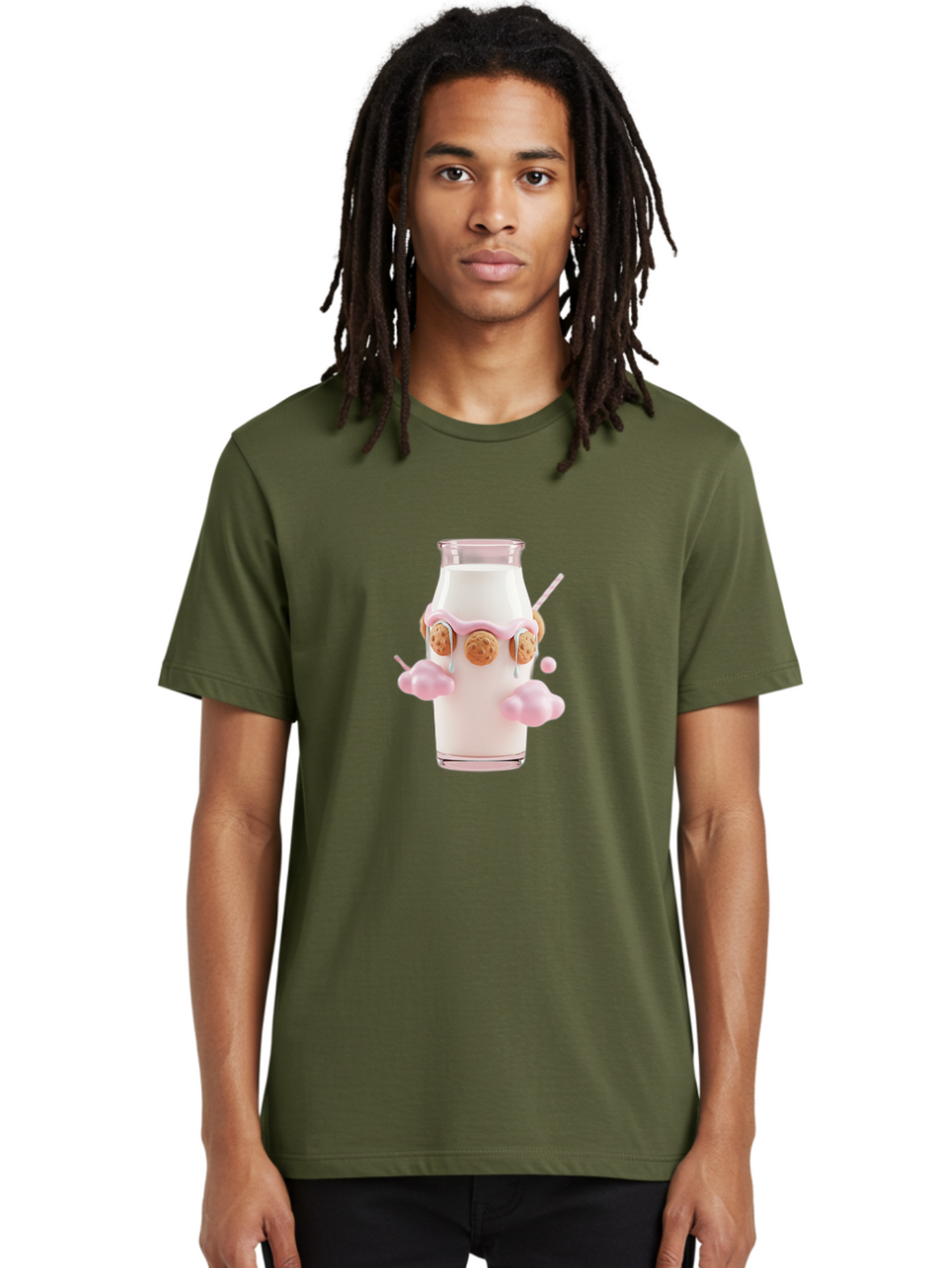 Cookie-Milk Men'S Graphic Tee, 100% Cotton, Comfortable Casual Summer Wear, Machine Washable, Vintage Camera, Old Camera, Antique Camera, Black Camera, Classic Photography, Photography Equipment, Nostalgic Device, Film Camera, Camera Art Bah781