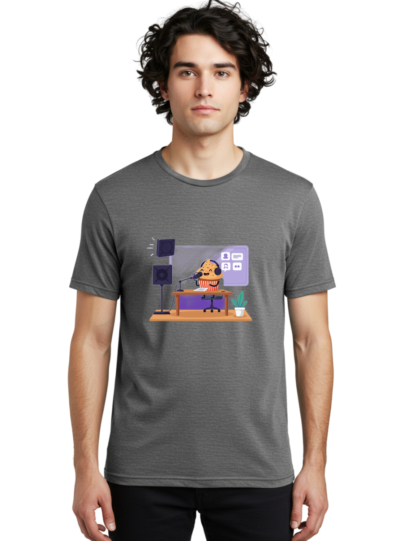 Cookie-Podcast Men'S Graphic Tee, 100% Cotton, Comfortable Casual Summer Wear, Machine Washable, Vintage Camera, Old Camera, Antique Camera, Black Camera, Classic Photography, Photography Equipment, Nostalgic Device, Film Camera, Camera Art Bah782