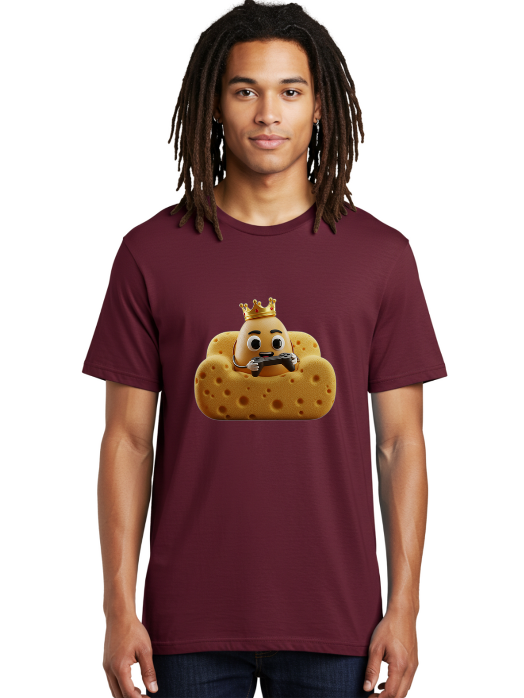 Cookie-With-Crown-Gaming Men'S Graphic Tee, 100% Cotton, Comfortable Casual Summer Wear, Machine Washable, Vintage Camera, Old Camera, Antique Camera, Black Camera, Classic Photography, Photography Equipment, Nostalgic Device, Film Camera, Bah783