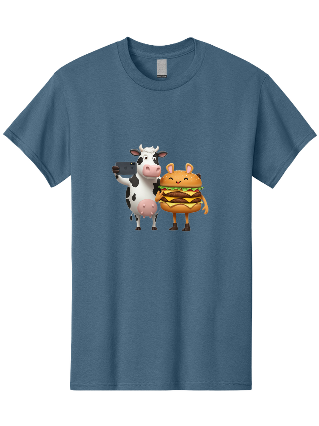Cow-And-Hamburger Men'S Graphic Tee, 100% Cotton, Comfortable Casual Summer Wear, Machine Washable, Vintage Camera, Old Camera, Antique Camera, Black Camera, Classic Photography, Photography Equipment, Nostalgic Device, Film Camera, Camera Art Bah793