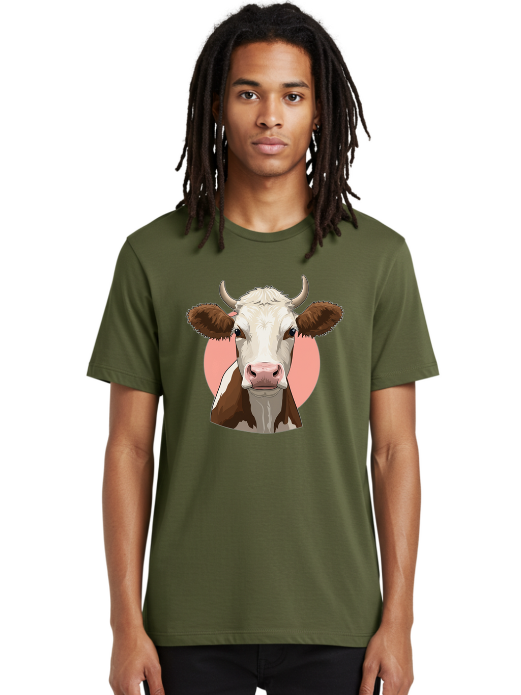 Cow-Head Men'S Graphic Tee, 100% Cotton, Comfortable Casual Summer Wear, Machine Washable, Vintage Camera, Old Camera, Antique Camera, Black Camera, Classic Photography, Photography Equipment, Nostalgic Device, Film Camera, Camera Art Bah798