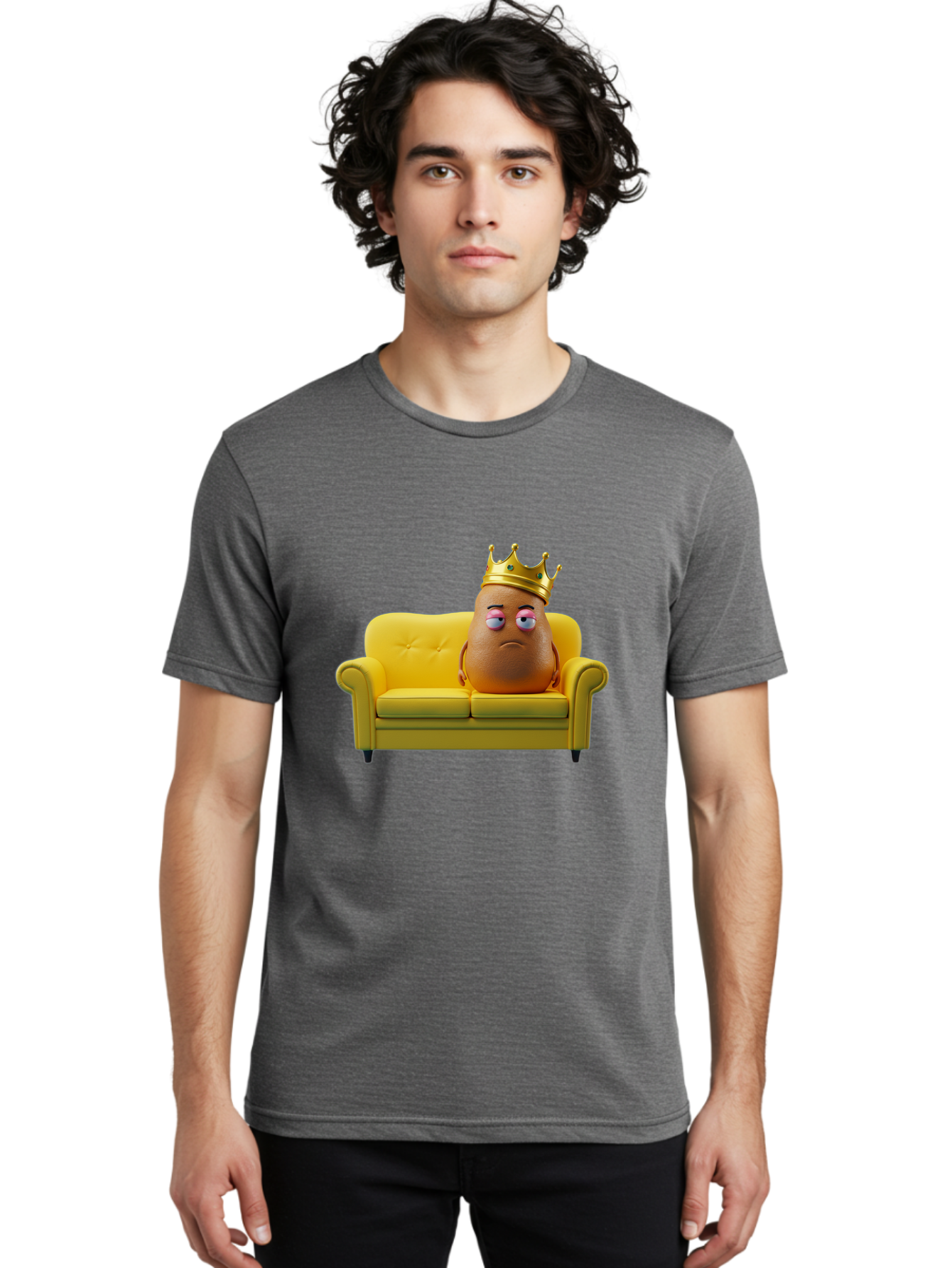 Crown-Potato Men'S Graphic Tee, 100% Cotton, Comfortable Casual Summer Wear, Machine Washable, Vintage Camera, Old Camera, Antique Camera, Black Camera, Classic Photography, Photography Equipment, Nostalgic Device, Film Camera, Camera Art Bah829