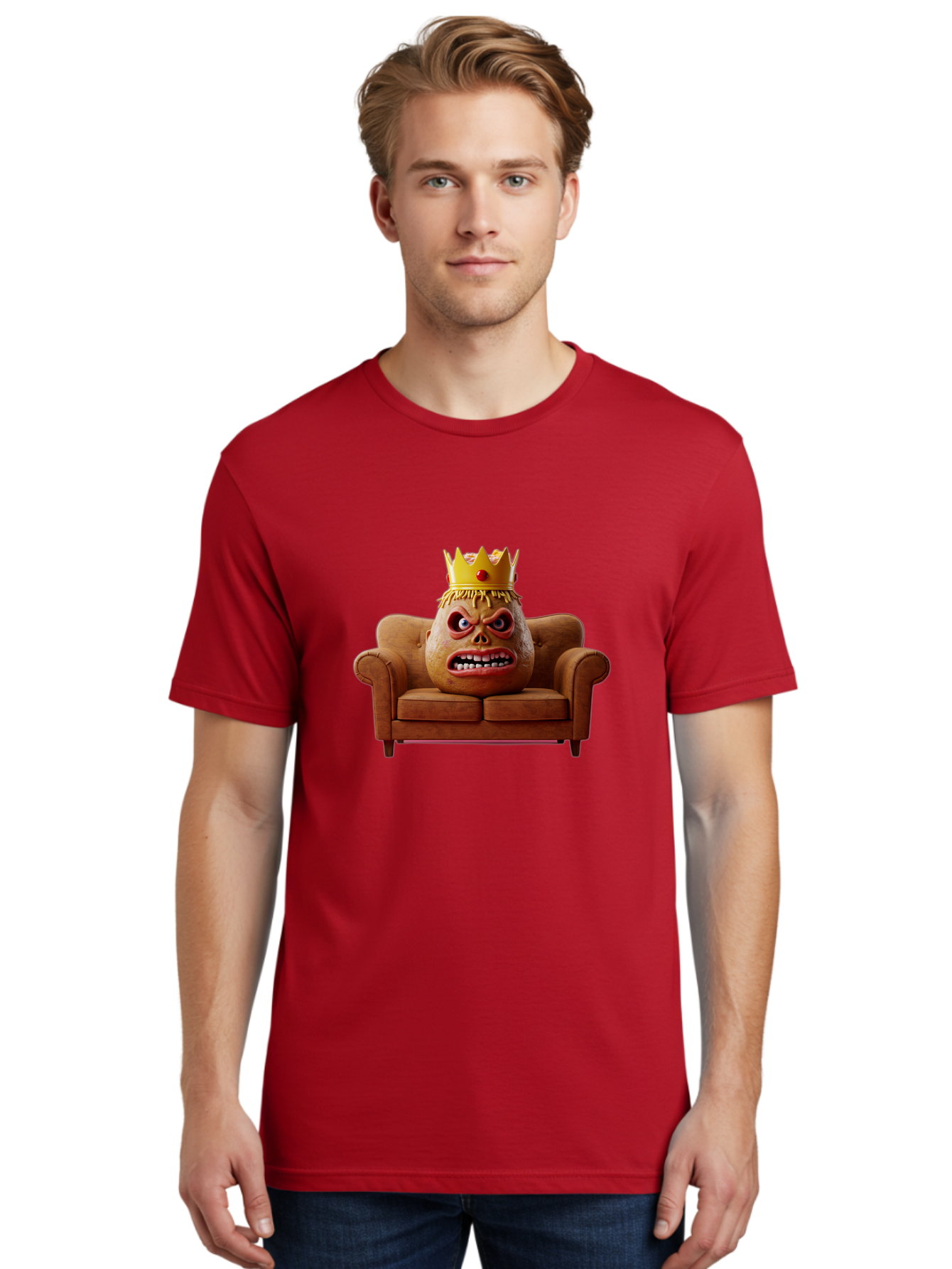 Crown-Prince-Potato-Head Men'S Graphic Tee, 100% Cotton, Comfortable Casual Summer Wear, Machine Washable, Vintage Camera, Old Camera, Antique Camera, Black Camera, Classic Photography, Photography Equipment, Nostalgic Device, Film Camera, Bah830