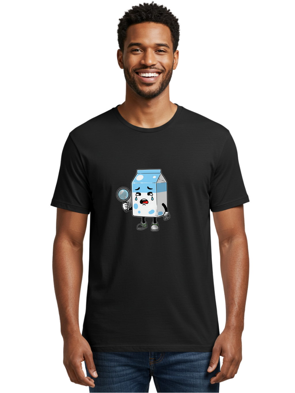Crying-Milk-Carton Men'S Graphic Tee, 100% Cotton, Comfortable Casual Summer Wear, Machine Washable, Vintage Camera, Old Camera, Antique Camera, Black Camera, Classic Photography, Photography Equipment, Nostalgic Device, Film Camera, Bah834
