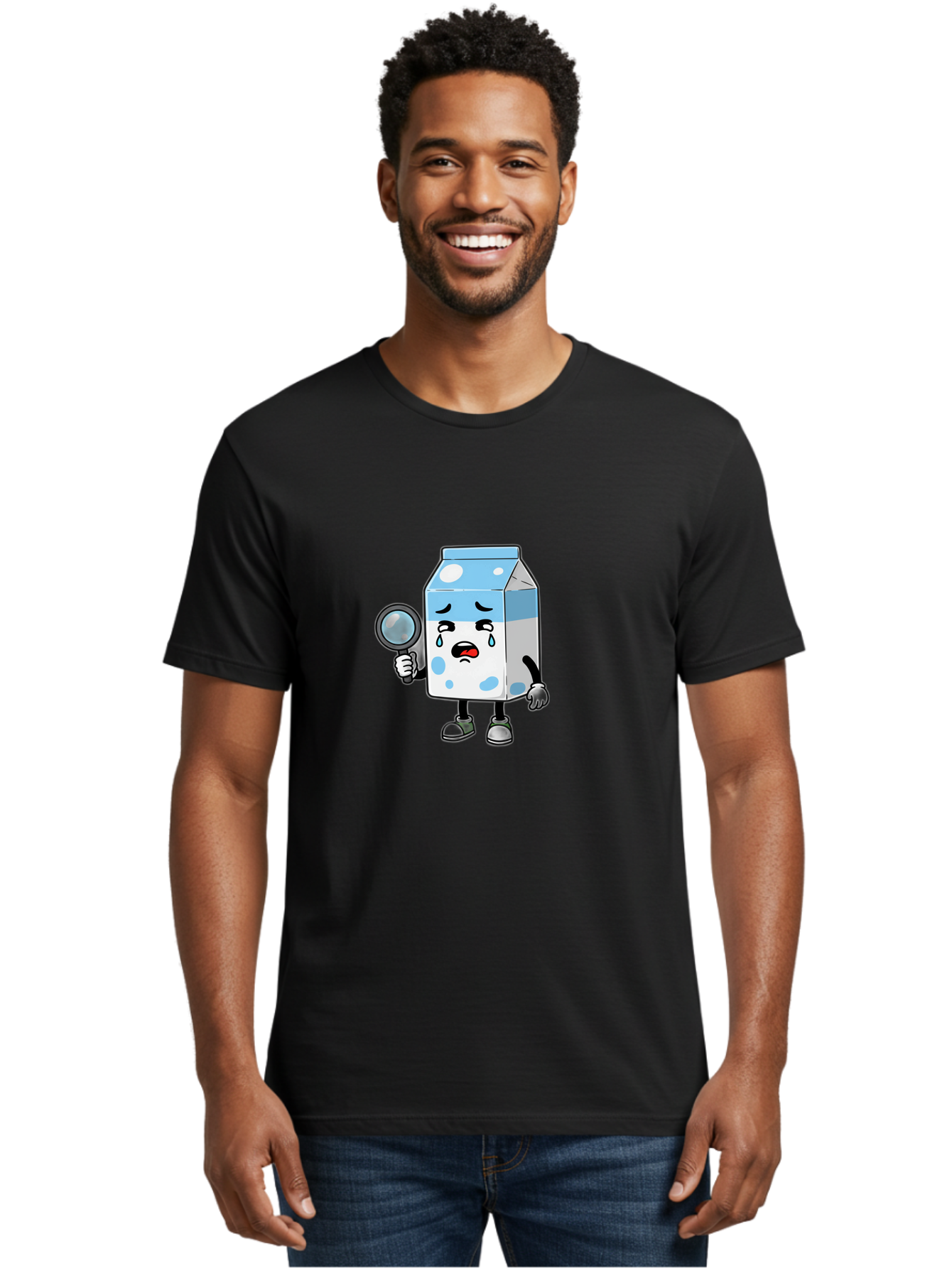 Crying-Milk-Carton Men'S Graphic Tee, 100% Cotton, Comfortable Casual Summer Wear, Machine Washable, Vintage Camera, Old Camera, Antique Camera, Black Camera, Classic Photography, Photography Equipment, Nostalgic Device, Film Camera, Bah834