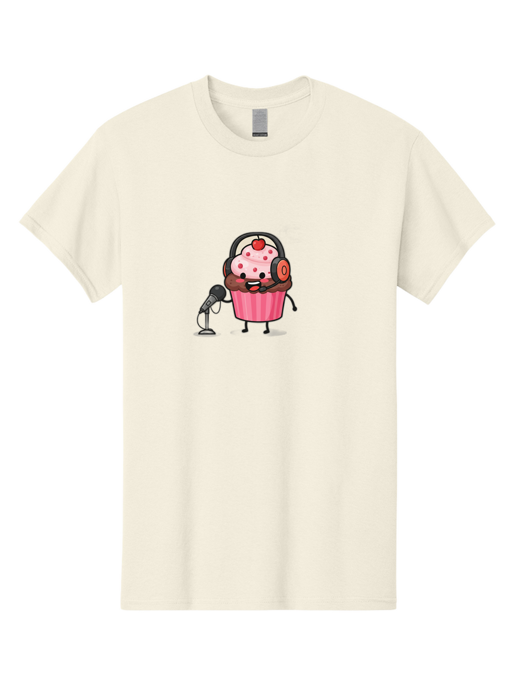 Cupcake-3 Men'S Graphic Tee, 100% Cotton, Comfortable Casual Summer Wear, Machine Washable, Vintage Camera, Old Camera, Antique Camera, Black Camera, Classic Photography, Photography Equipment, Nostalgic Device, Film Camera, Camera Art Bah841