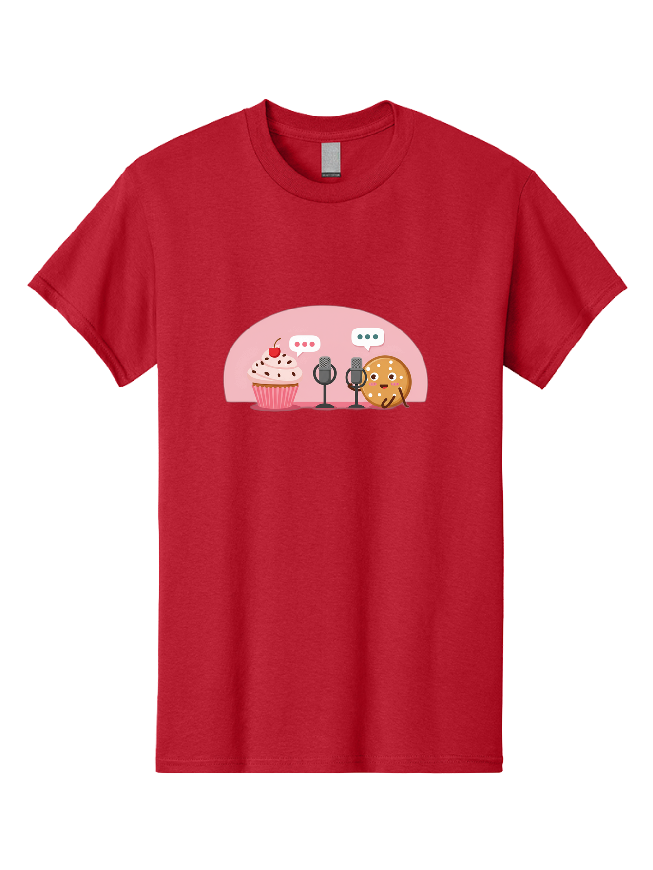Cupcake-And-Cookie Men'S Graphic Tee, 100% Cotton, Comfortable Casual Summer Wear, Machine Washable, Vintage Camera, Old Camera, Antique Camera, Black Camera, Classic Photography, Photography Equipment, Nostalgic Device, Film Camera, Bah844