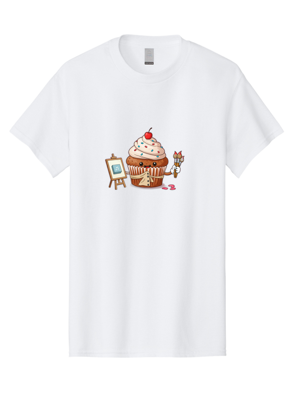Cupcake-Artist Men'S Graphic Tee, 100% Cotton, Comfortable Casual Summer Wear, Machine Washable, Vintage Camera, Old Camera, Antique Camera, Black Camera, Classic Photography, Photography Equipment, Nostalgic Device, Film Camera, Camera Art Bah846