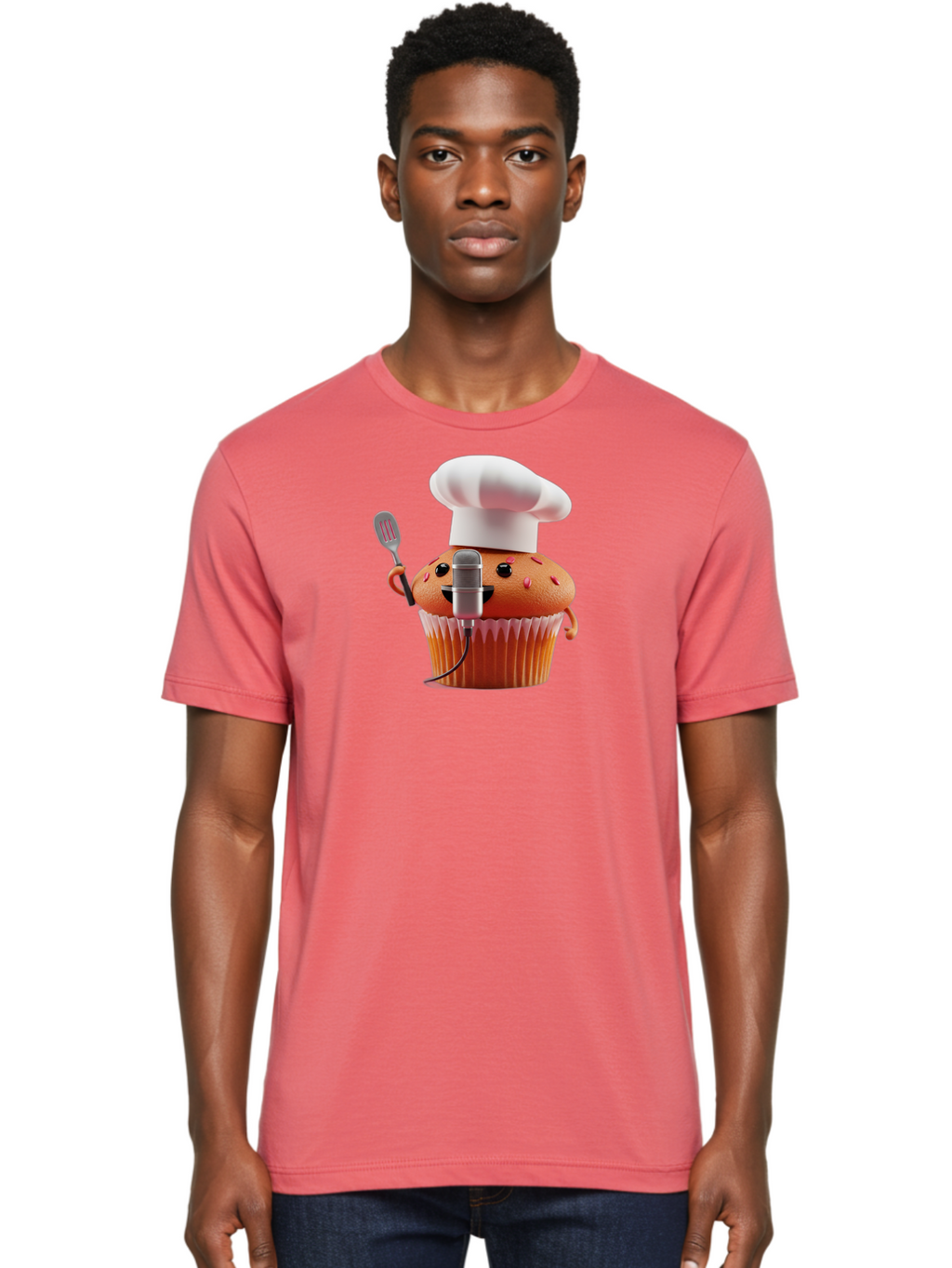 Cupcake-Chef Men'S Graphic Tee, 100% Cotton, Comfortable Casual Summer Wear, Machine Washable, Vintage Camera, Old Camera, Antique Camera, Black Camera, Classic Photography, Photography Equipment, Nostalgic Device, Film Camera, Camera Art Bah848