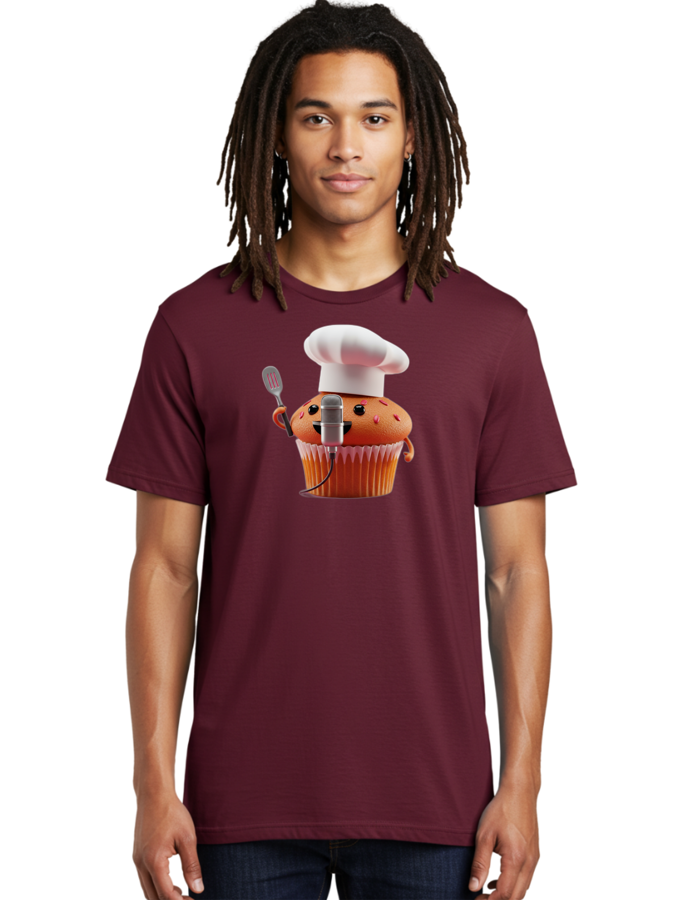 Cupcake-Chef Men'S Graphic Tee, 100% Cotton, Comfortable Casual Summer Wear, Machine Washable, Vintage Camera, Old Camera, Antique Camera, Black Camera, Classic Photography, Photography Equipment, Nostalgic Device, Film Camera, Camera Art Bah848