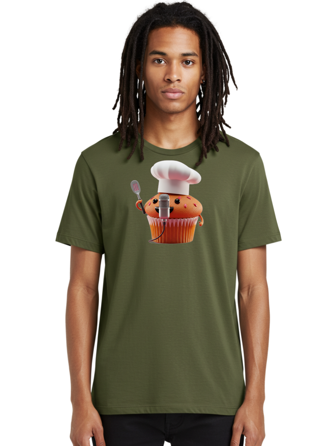 Cupcake-Chef Men'S Graphic Tee, 100% Cotton, Comfortable Casual Summer Wear, Machine Washable, Vintage Camera, Old Camera, Antique Camera, Black Camera, Classic Photography, Photography Equipment, Nostalgic Device, Film Camera, Camera Art Bah848