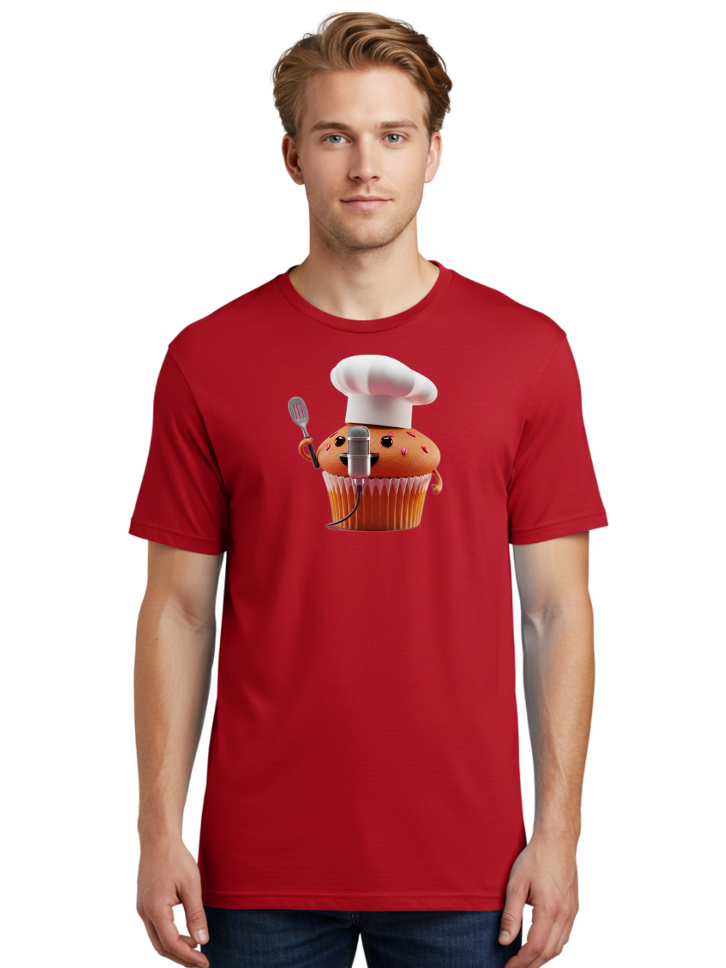 Cupcake-Chef Men'S Graphic Tee, 100% Cotton, Comfortable Casual Summer Wear, Machine Washable, Vintage Camera, Old Camera, Antique Camera, Black Camera, Classic Photography, Photography Equipment, Nostalgic Device, Film Camera, Camera Art Bah848