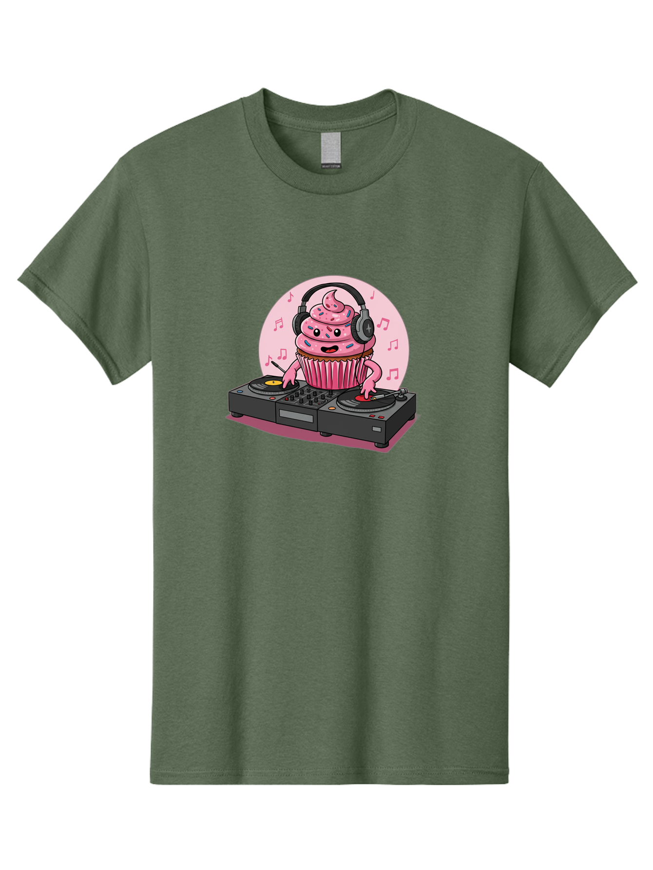 Cupcake-Dj-4 Men'S Graphic Tee, 100% Cotton, Comfortable Casual Summer Wear, Machine Washable, Vintage Camera, Old Camera, Antique Camera, Black Camera, Classic Photography, Photography Equipment, Nostalgic Device, Film Camera, Camera Art Bah854