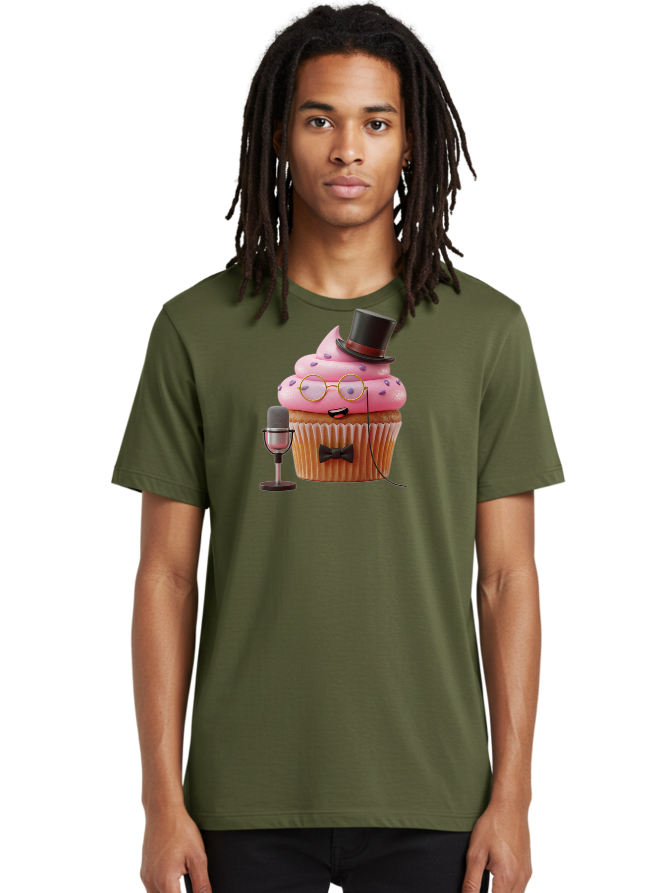 Cupcake-Dj-6 Men'S Graphic Tee, 100% Cotton, Comfortable Casual Summer Wear, Machine Washable, Vintage Camera, Old Camera, Antique Camera, Black Camera, Classic Photography, Photography Equipment, Nostalgic Device, Film Camera, Camera Art Bah856