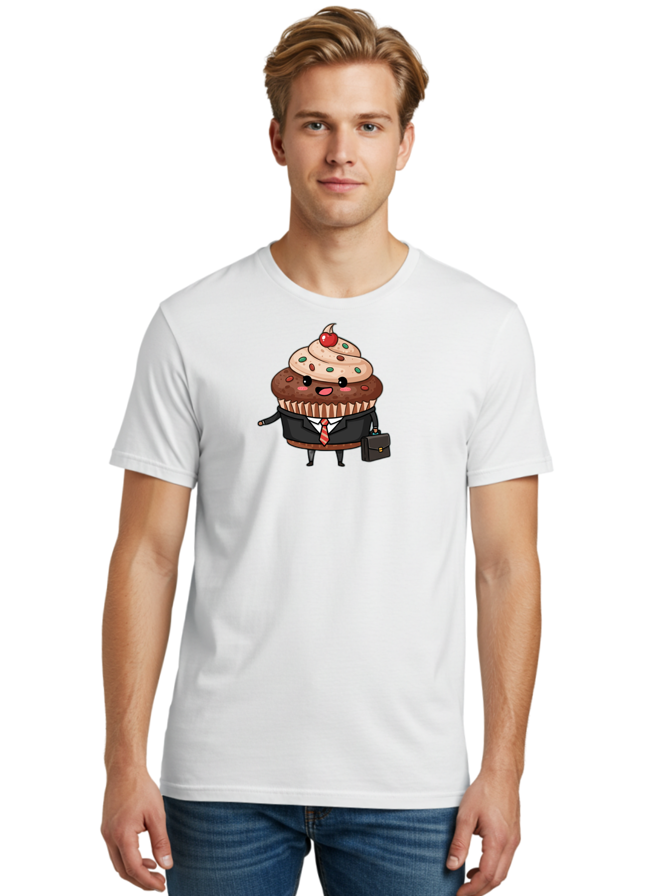 Cupcake-In-Suit Men'S Graphic Tee, 100% Cotton, Comfortable Casual Summer Wear, Machine Washable, Vintage Camera, Old Camera, Antique Camera, Black Camera, Classic Photography, Photography Equipment, Nostalgic Device, Film Camera, Camera Art Bah859