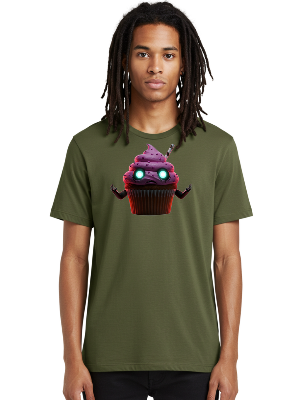 Cupcake-Monster Men'S Graphic Tee, 100% Cotton, Comfortable Casual Summer Wear, Machine Washable, Vintage Camera, Old Camera, Antique Camera, Black Camera, Classic Photography, Photography Equipment, Nostalgic Device, Film Camera, Camera Art Bah860