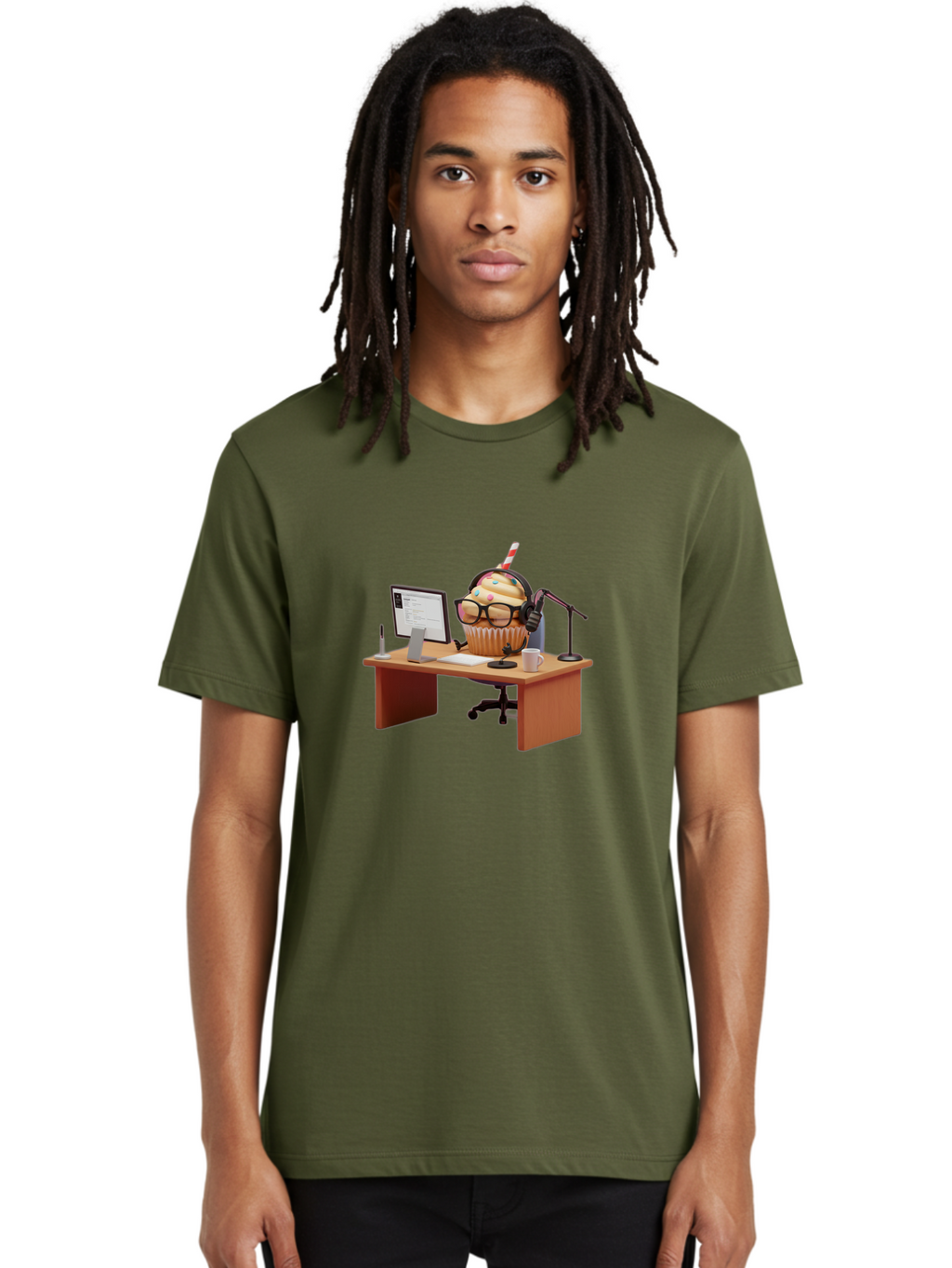Cupcake-Office-Worker Men'S Graphic Tee, 100% Cotton, Comfortable Casual Summer Wear, Machine Washable, Vintage Camera, Old Camera, Antique Camera, Black Camera, Classic Photography, Photography Equipment, Nostalgic Device, Film Camera, Bah861