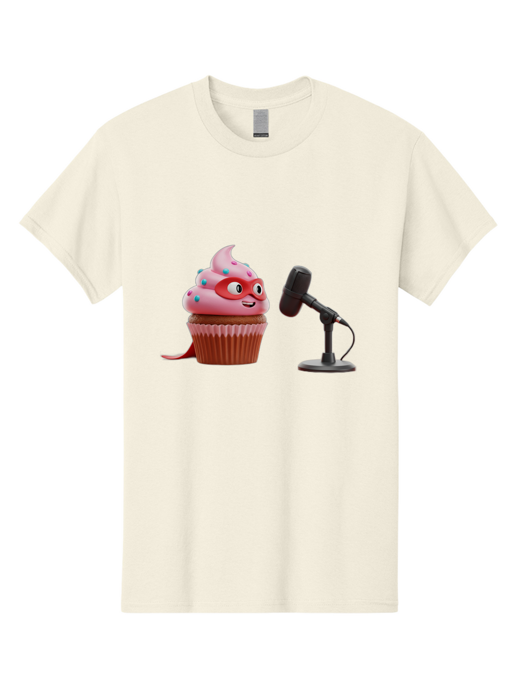 Cupcake-Superhero Men'S Graphic Tee, 100% Cotton, Comfortable Casual Summer Wear, Machine Washable, Vintage Camera, Old Camera, Antique Camera, Black Camera, Classic Photography, Photography Equipment, Nostalgic Device, Film Camera, Camera Art Bah864