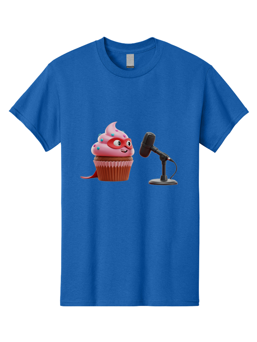Cupcake-Superhero Men'S Graphic Tee, 100% Cotton, Comfortable Casual Summer Wear, Machine Washable, Vintage Camera, Old Camera, Antique Camera, Black Camera, Classic Photography, Photography Equipment, Nostalgic Device, Film Camera, Camera Art Bah864