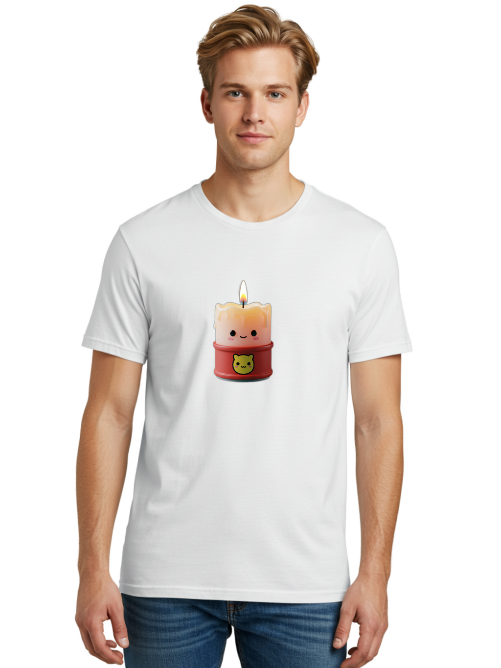 Cute-Cat-Candle Men'S Graphic Tee, 100% Cotton, Comfortable Casual Summer Wear, Machine Washable, Vintage Camera, Old Camera, Antique Camera, Black Camera, Classic Photography, Photography Equipment, Nostalgic Device, Film Camera, Camera Art Bah882
