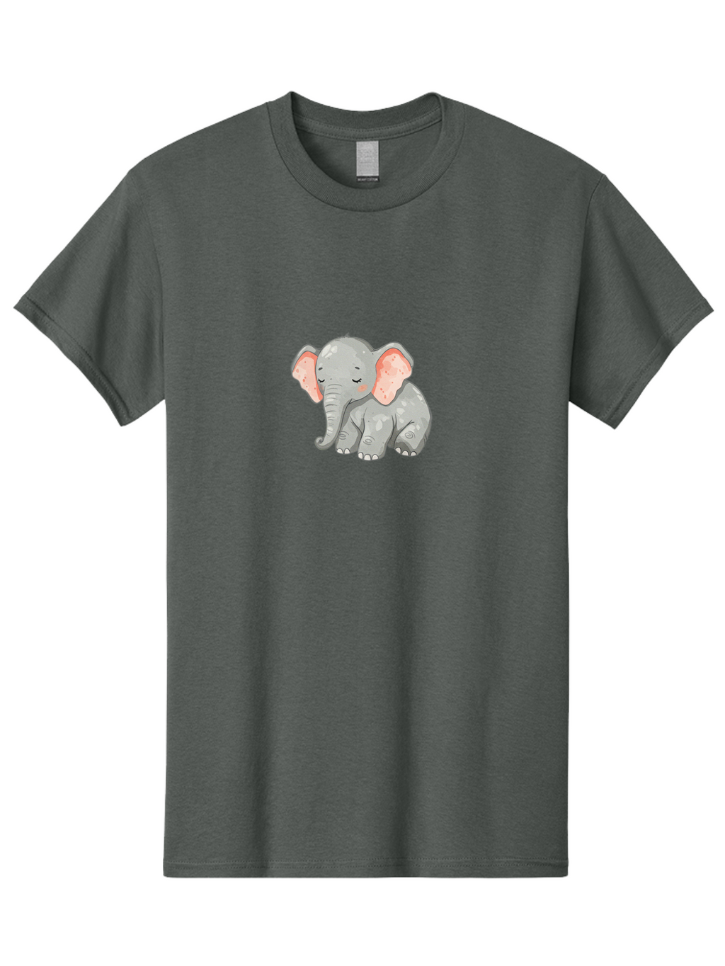 Cute-Elephant-1 Men'S Graphic Tee, 100% Cotton, Comfortable Casual Summer Wear, Machine Washable, Vintage Camera, Old Camera, Antique Camera, Black Camera, Classic Photography, Photography Equipment, Nostalgic Device, Film Camera, Camera Art Bah884