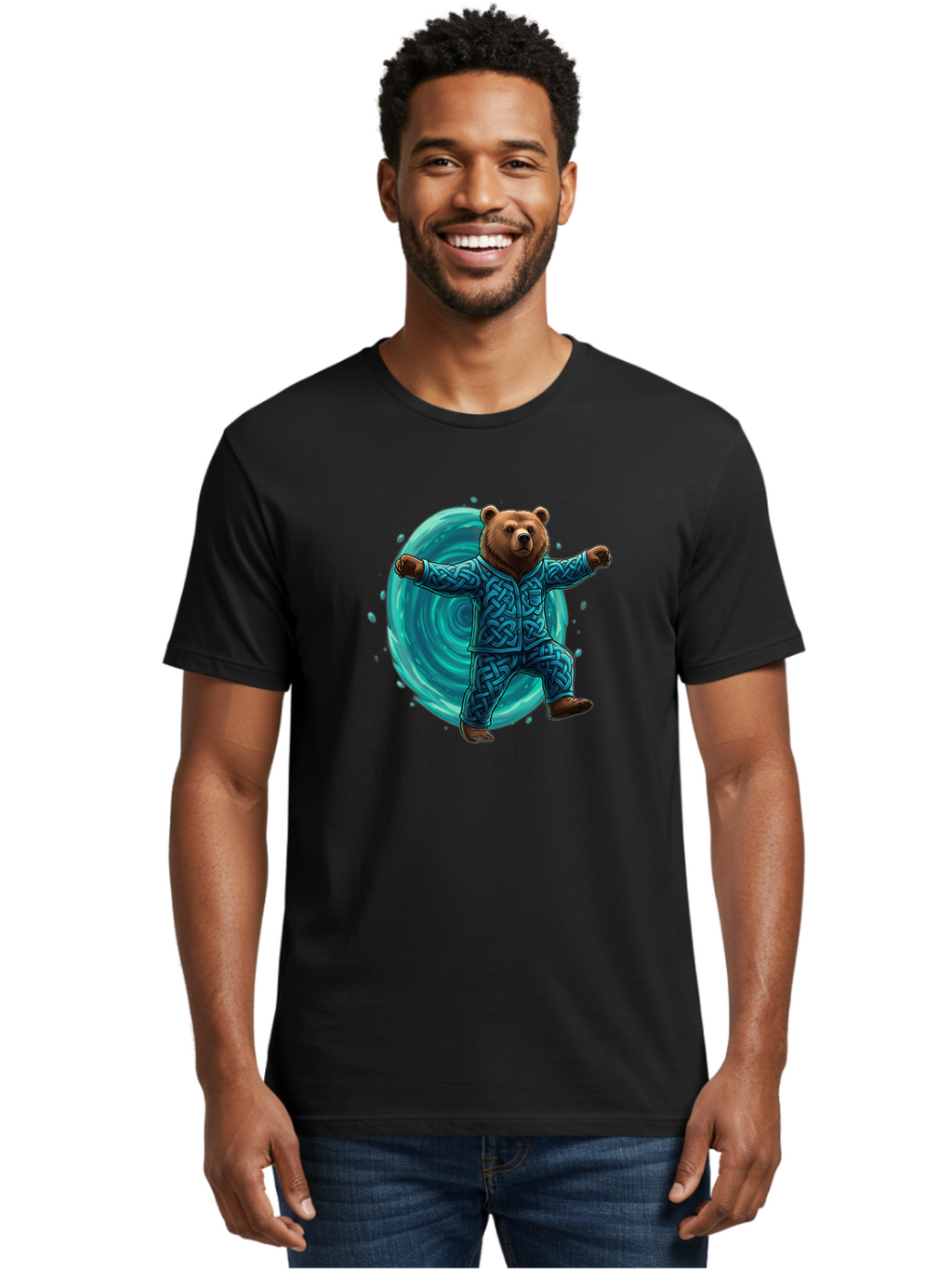 Dabbing-Bear Men'S Graphic Tee, 100% Cotton, Comfortable Casual Summer Wear, Machine Washable, Vintage Camera, Old Camera, Antique Camera, Black Camera, Classic Photography, Photography Equipment, Nostalgic Device, Film Camera, Camera Art Bah891