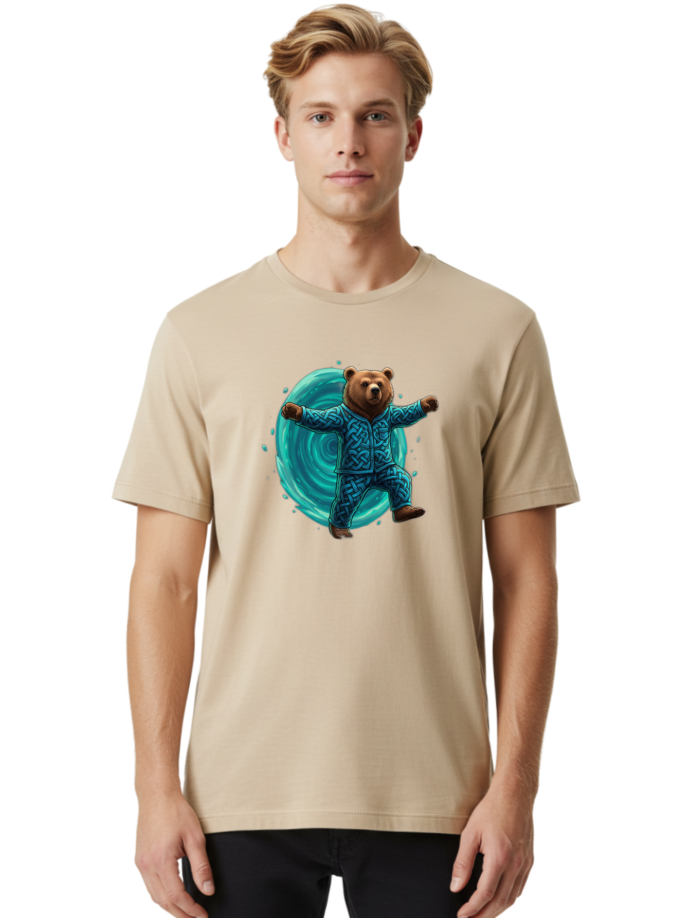Dabbing-Bear Men'S Graphic Tee, 100% Cotton, Comfortable Casual Summer Wear, Machine Washable, Vintage Camera, Old Camera, Antique Camera, Black Camera, Classic Photography, Photography Equipment, Nostalgic Device, Film Camera, Camera Art Bah891