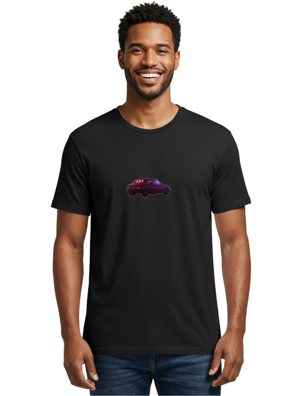 Dark-Purple-Car Men'S Graphic Tee, 100% Cotton, Comfortable Casual Summer Wear, Machine Washable, Vintage Camera, Old Camera, Antique Camera, Black Camera, Classic Photography, Photography Equipment, Nostalgic Device, Film Camera, Camera Art Bah894