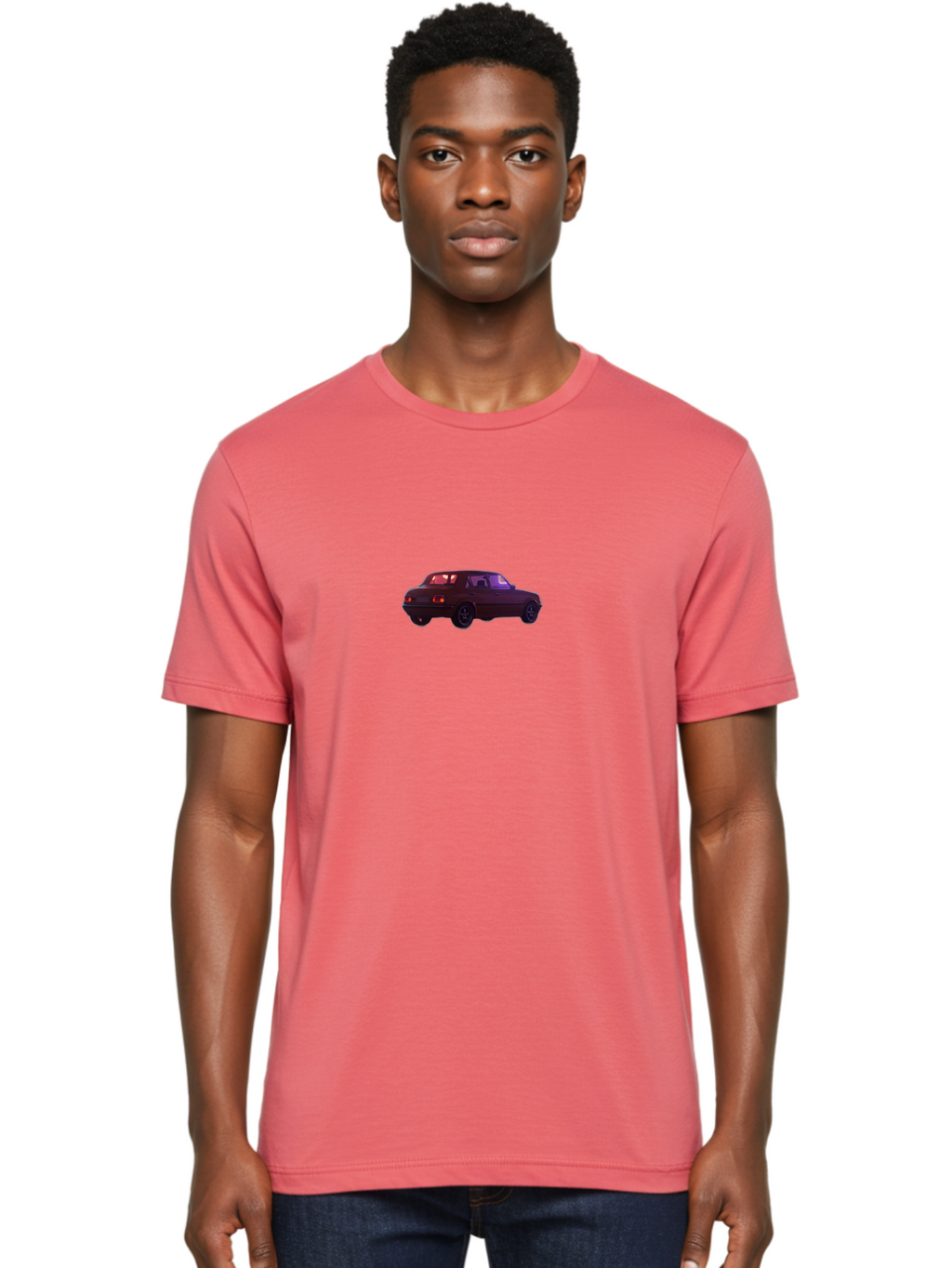 Dark-Purple-Car Men'S Graphic Tee, 100% Cotton, Comfortable Casual Summer Wear, Machine Washable, Vintage Camera, Old Camera, Antique Camera, Black Camera, Classic Photography, Photography Equipment, Nostalgic Device, Film Camera, Camera Art Bah894