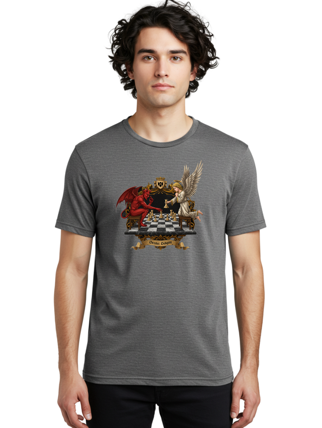 Deiiel-Debgmi-Chess Men'S Graphic Tee, 100% Cotton, Comfortable Casual Summer Wear, Machine Washable, Vintage Camera, Old Camera, Antique Camera, Black Camera, Classic Photography, Photography Equipment, Nostalgic Device, Film Camera, Bah896