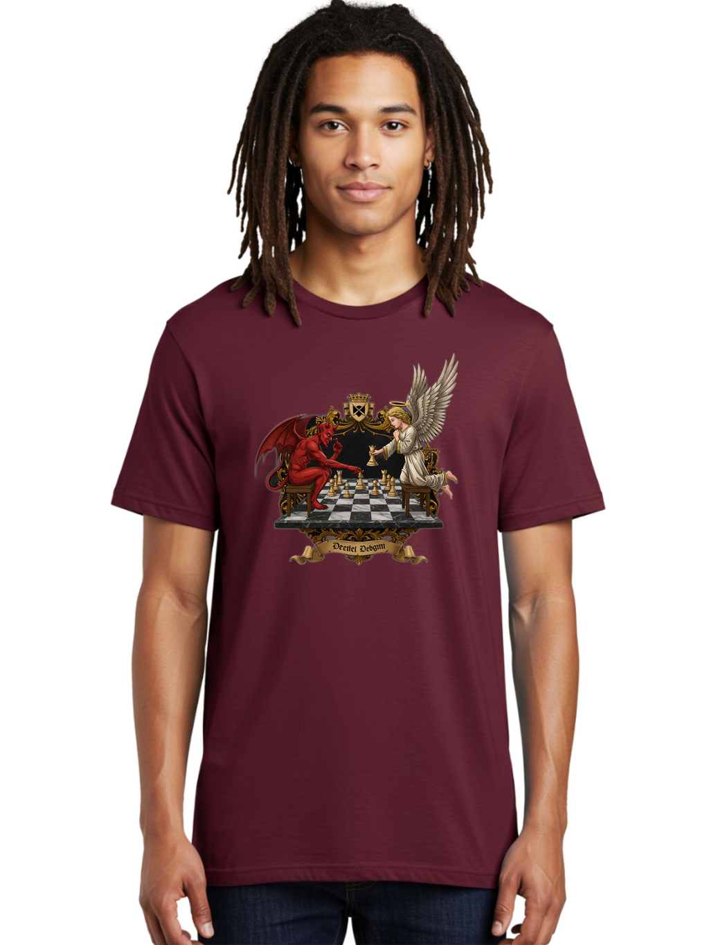 Deiiel-Debgmi-Chess Men'S Graphic Tee, 100% Cotton, Comfortable Casual Summer Wear, Machine Washable, Vintage Camera, Old Camera, Antique Camera, Black Camera, Classic Photography, Photography Equipment, Nostalgic Device, Film Camera, Bah896