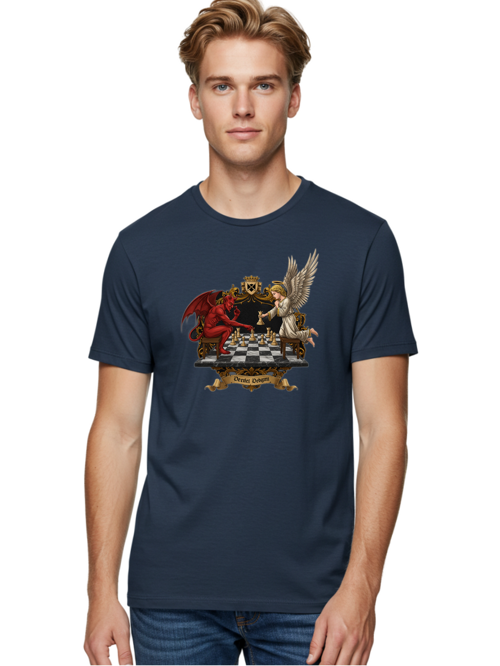 Deiiel-Debgmi-Chess Men'S Graphic Tee, 100% Cotton, Comfortable Casual Summer Wear, Machine Washable, Vintage Camera, Old Camera, Antique Camera, Black Camera, Classic Photography, Photography Equipment, Nostalgic Device, Film Camera, Bah896