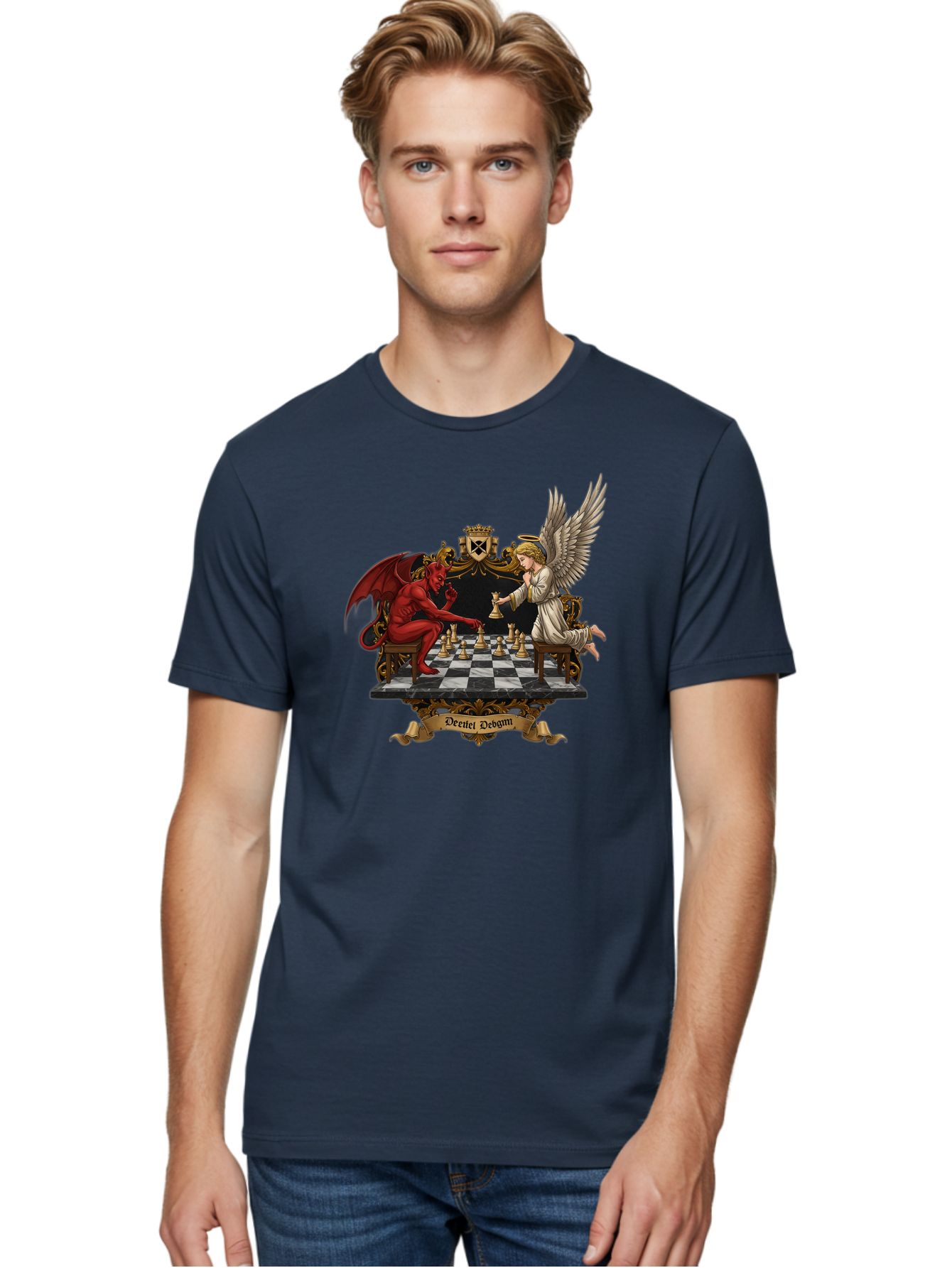 Deiiel-Debgmi-Chess Men'S Graphic Tee, 100% Cotton, Comfortable Casual Summer Wear, Machine Washable, Vintage Camera, Old Camera, Antique Camera, Black Camera, Classic Photography, Photography Equipment, Nostalgic Device, Film Camera, Bah896