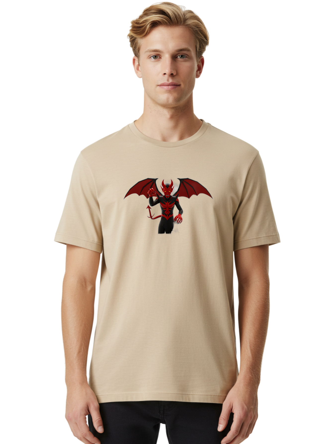 Devil-Character Men'S Graphic Tee, 100% Cotton, Comfortable Casual Summer Wear, Machine Washable, Vintage Camera, Old Camera, Antique Camera, Black Camera, Classic Photography, Photography Equipment, Nostalgic Device, Film Camera, Camera Art Bah900