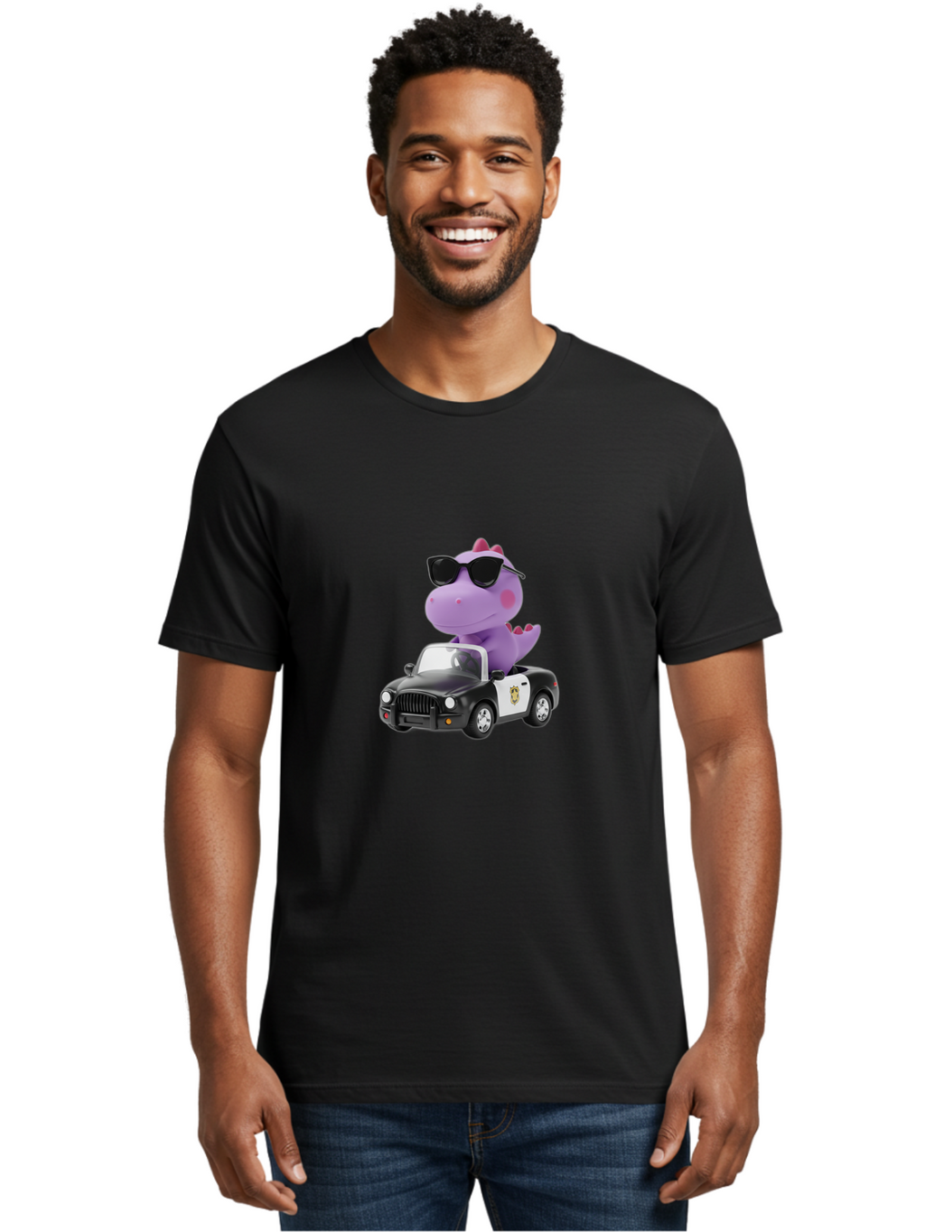 Dino-Cop Men'S Graphic Tee, 100% Cotton, Comfortable Casual Summer Wear, Machine Washable, Vintage Camera, Old Camera, Antique Camera, Black Camera, Classic Photography, Photography Equipment, Nostalgic Device, Film Camera, Camera Art Bah907