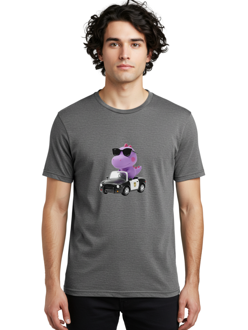 Dino-Cop Men'S Graphic Tee, 100% Cotton, Comfortable Casual Summer Wear, Machine Washable, Vintage Camera, Old Camera, Antique Camera, Black Camera, Classic Photography, Photography Equipment, Nostalgic Device, Film Camera, Camera Art Bah907