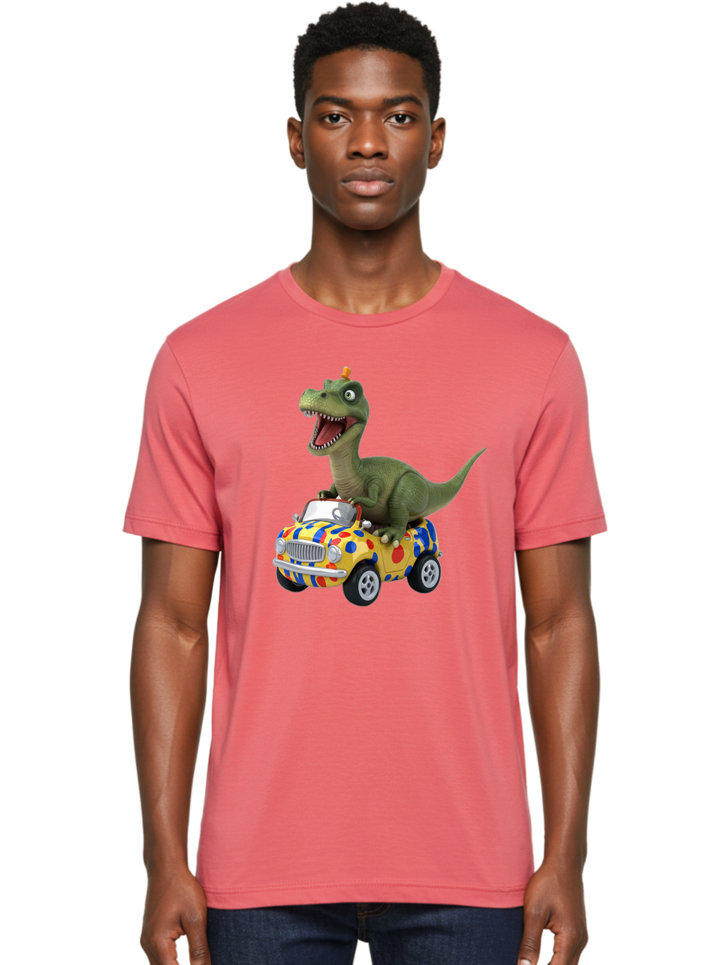 Dino-In-Car Men'S Graphic Tee, 100% Cotton, Comfortable Casual Summer Wear, Machine Washable, Vintage Camera, Old Camera, Antique Camera, Black Camera, Classic Photography, Photography Equipment, Nostalgic Device, Film Camera, Camera Art Bah915