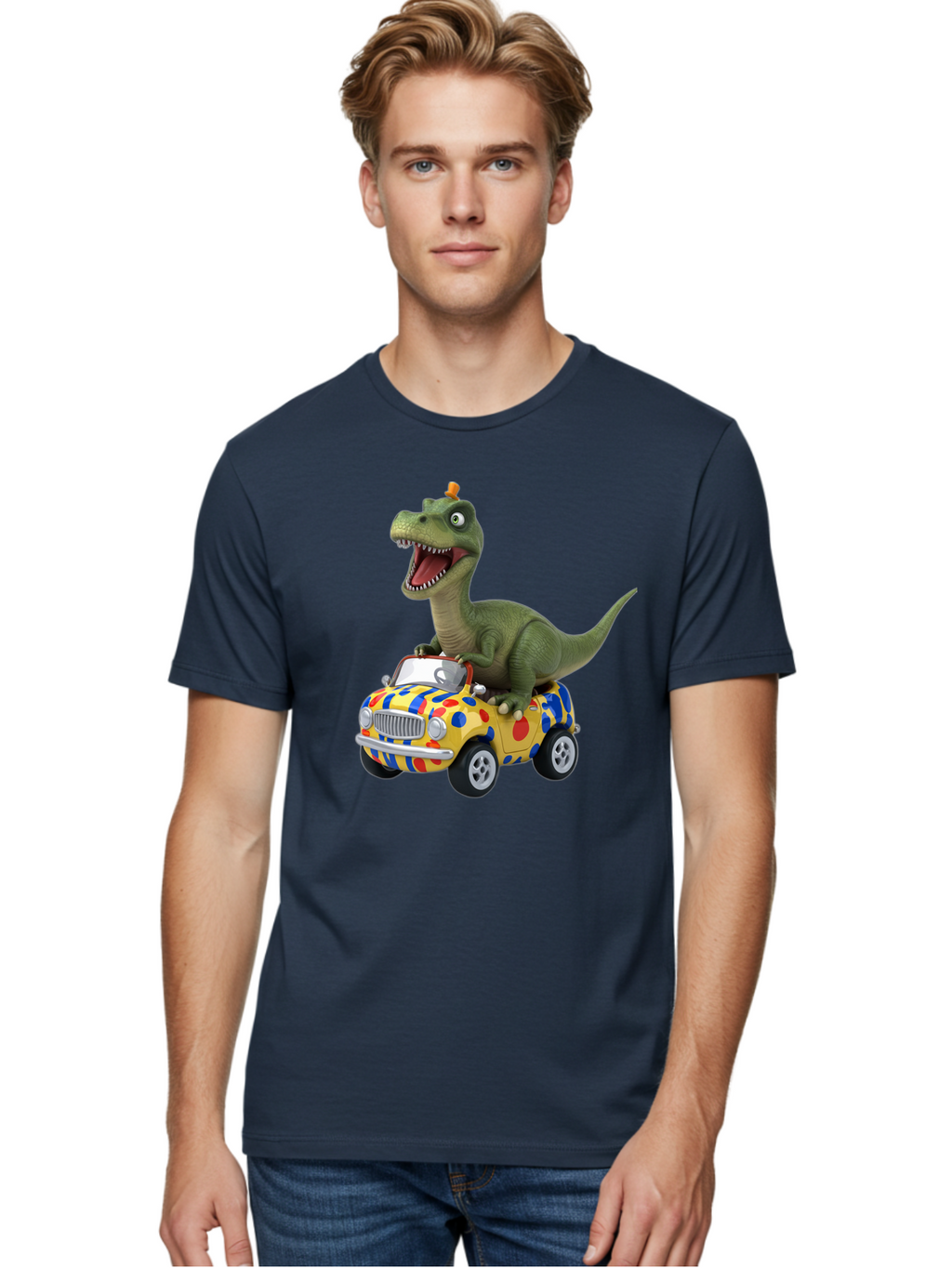 Dino-In-Car Men'S Graphic Tee, 100% Cotton, Comfortable Casual Summer Wear, Machine Washable, Vintage Camera, Old Camera, Antique Camera, Black Camera, Classic Photography, Photography Equipment, Nostalgic Device, Film Camera, Camera Art Bah915