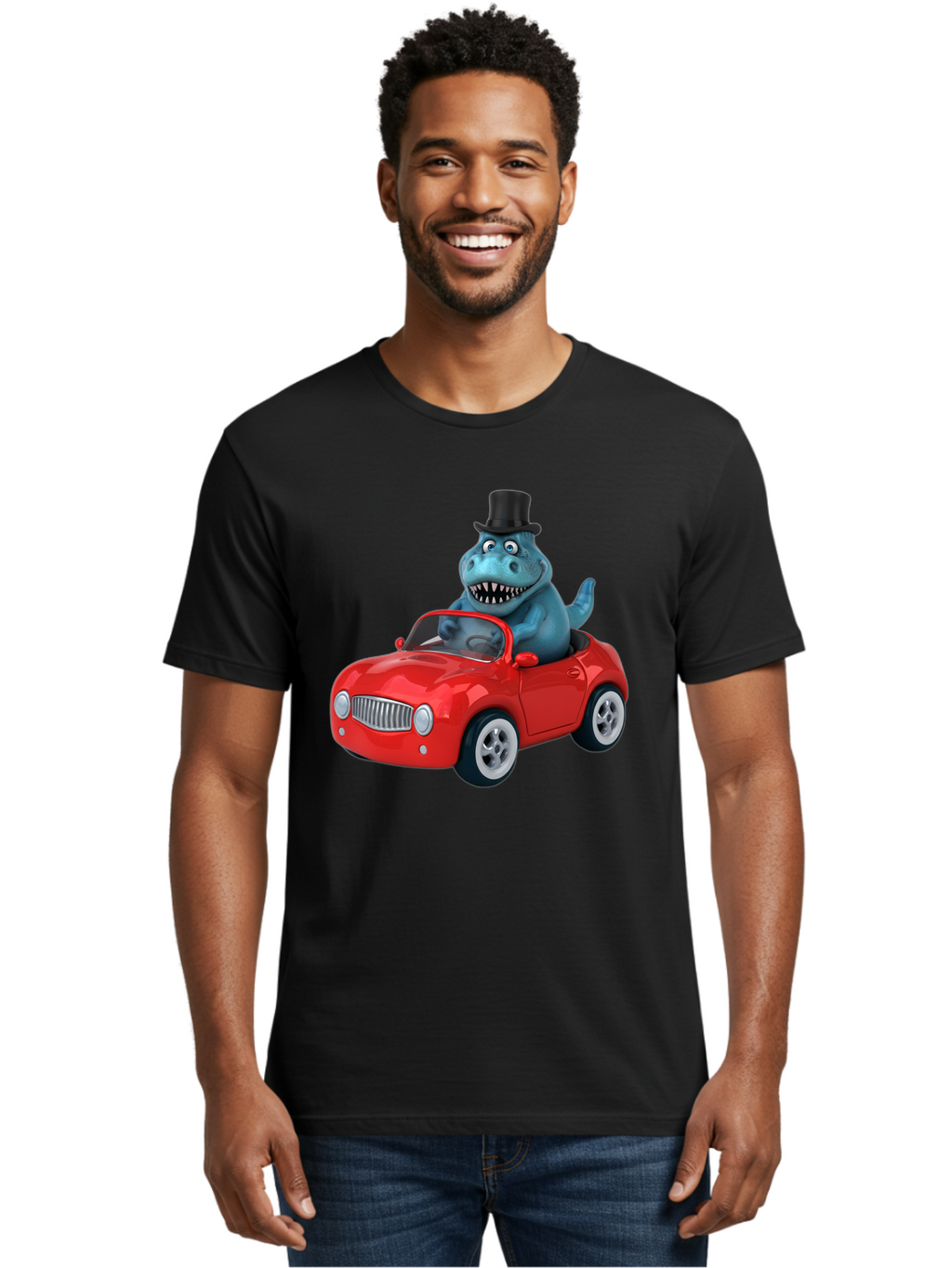 Dino-In-Convertible Men'S Graphic Tee, 100% Cotton, Comfortable Casual Summer Wear, Machine Washable, Vintage Camera, Old Camera, Antique Camera, Black Camera, Classic Photography, Photography Equipment, Nostalgic Device, Film Camera, Bah916